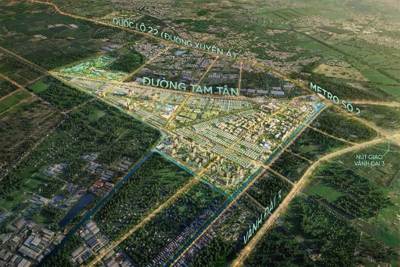 Vinhomes Saigon Park: Đón đầu xu hướng "đô thị đa trung tâm" tại Tây Bắc TP.HCM