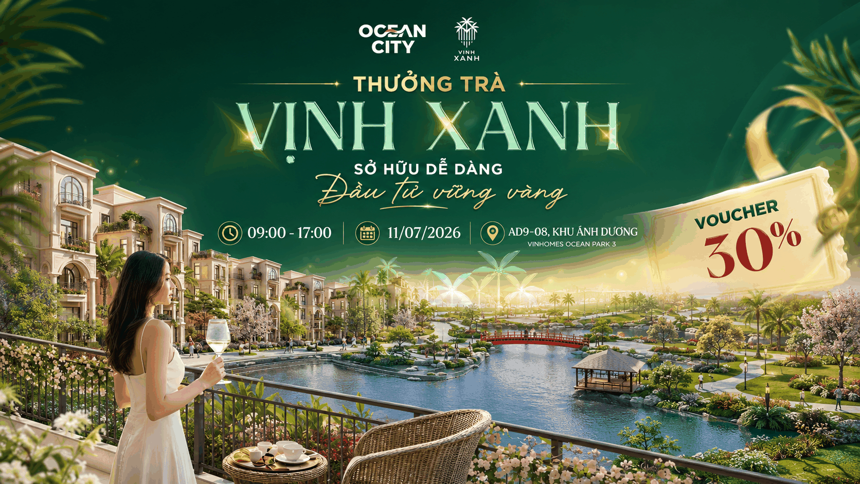 🍵🍵🍵 THƯỞNG TRÀ VỊNH XANH: SỞ HỮU DỄ DÀNG – ĐẦU TƯ VỮNG VÀNG 🌿🌿🌿