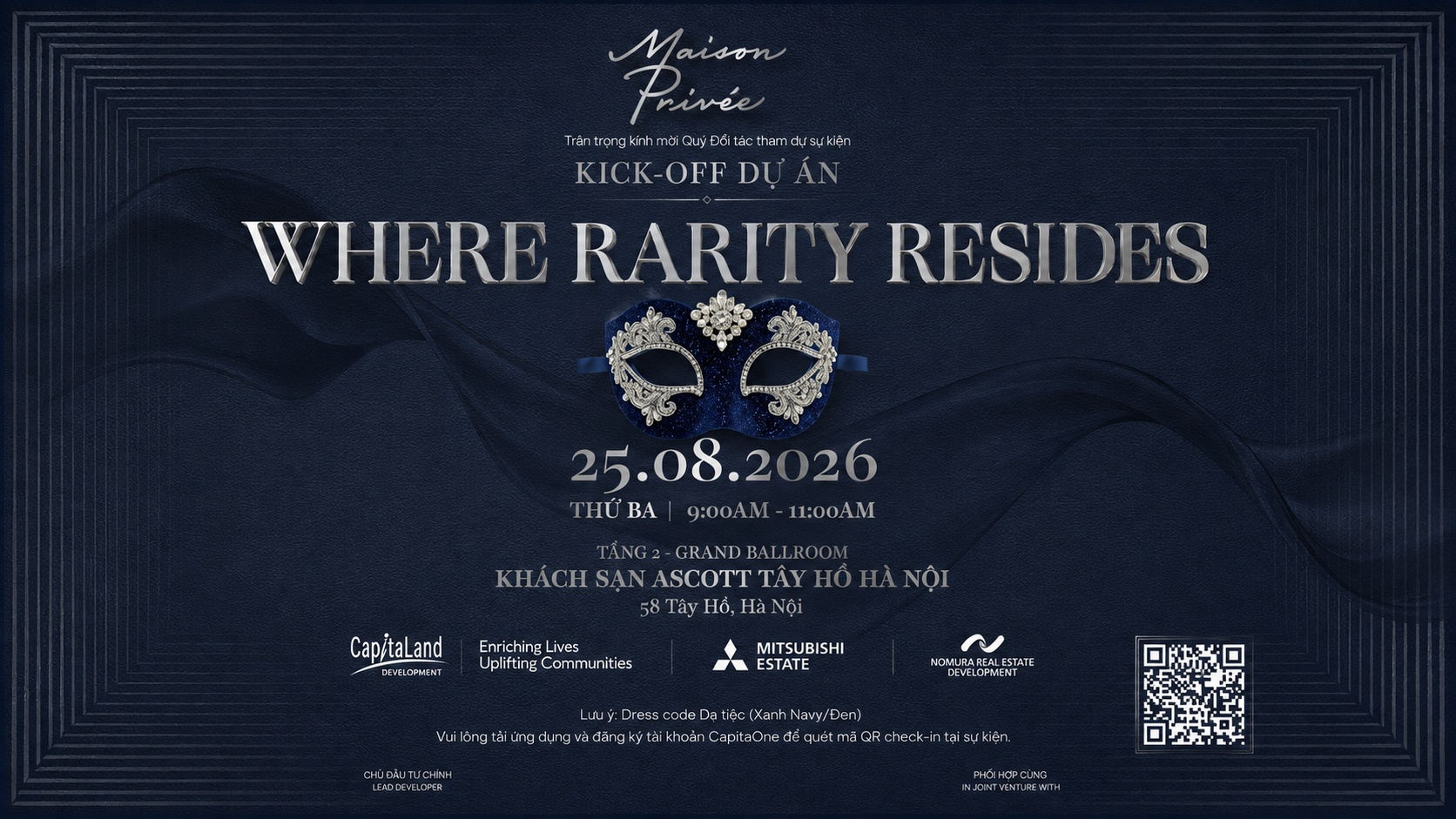 DỰ ÁN FLAGSHIP ĐẦU TIÊN CỦA CAPITALAND TẠI THỦ ĐÔ - CÔNG TRÌNH BIỂU TƯỢNG MAISON PRIVÉE CHÍNH THỨC RA MẮT 🔥
