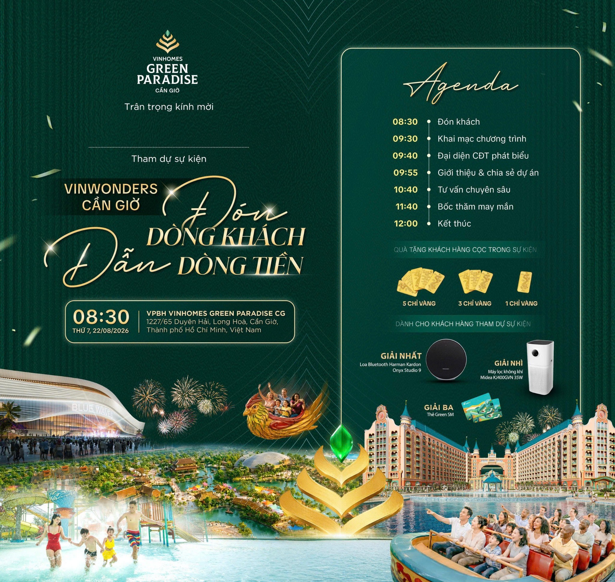 🎢 VINWONDERS CẦN GIỜ – MẢNH GHÉP CHIẾN LƯỢC, ĐÓN DÒNG KHÁCH – DẪN DÒNG TIỀN 🌊