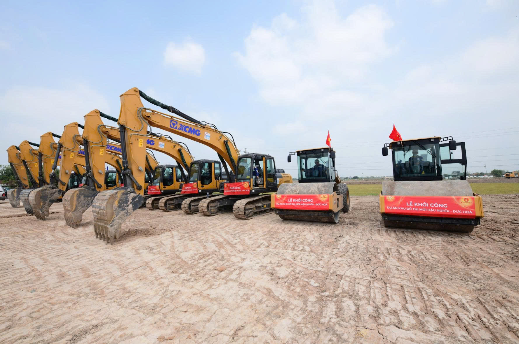 Vingroup khởi công dự án Vinhomes Green City quy mô gần 200ha tại Đức Hoà (Long An)