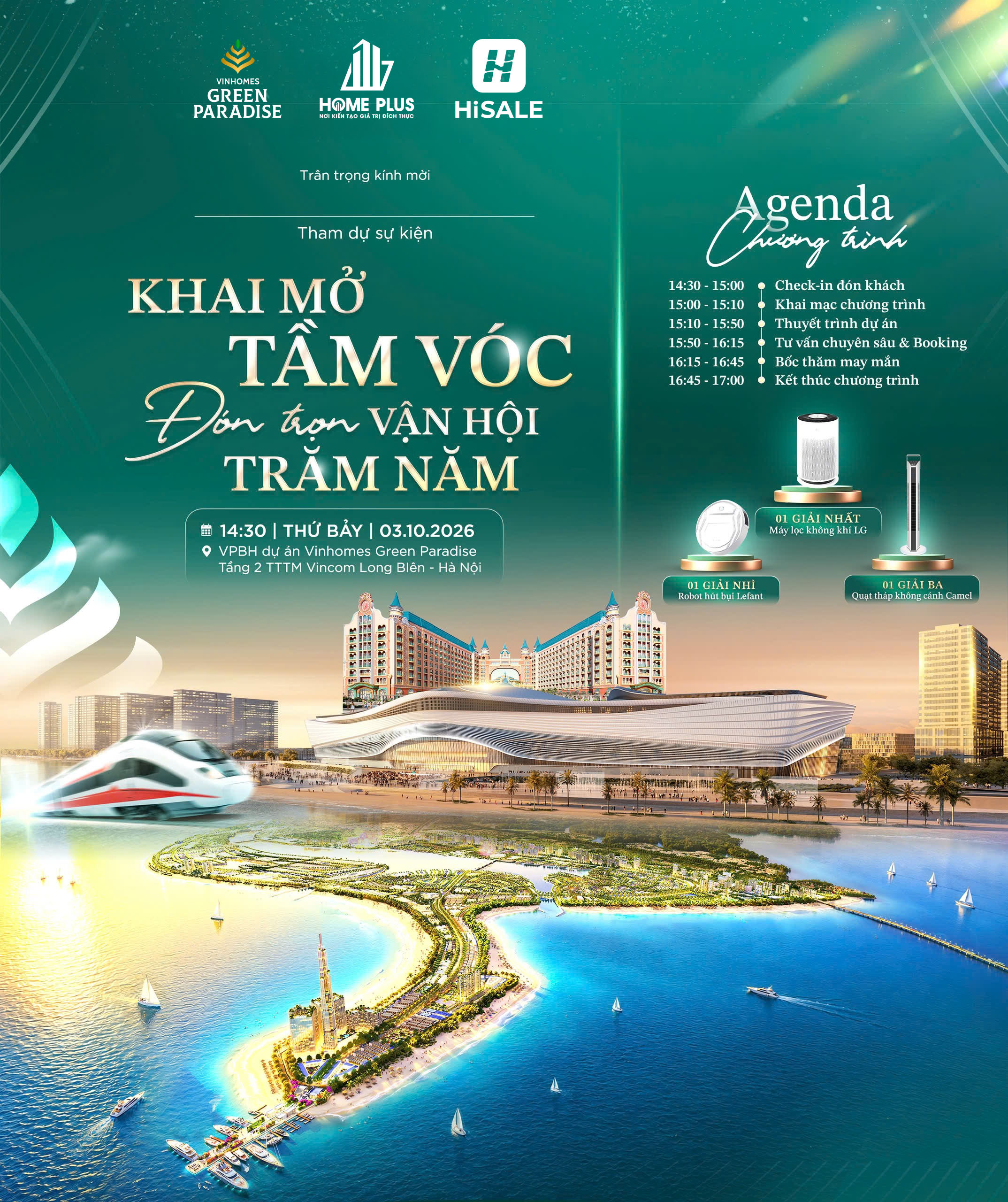 KHAI MỞ TẦM VÓC - ĐÓN TRỌN VẬN HỘI TRĂM NĂM