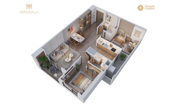 Căn hộ 2BR