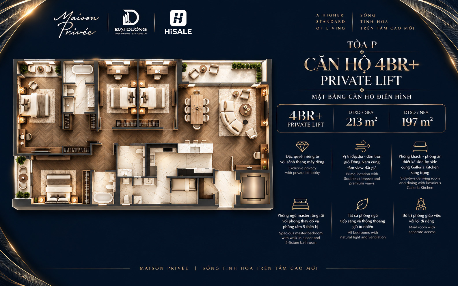 4BR+ PRIVATE LIFT