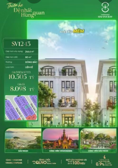 SV12-13 - SIÊU PHẨM LIỀN KỀ SÁT BIỂN - GIÁ CỰC KỲ HẤP DẪN | ĐẢO NGỌC