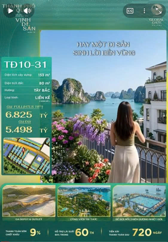 TĐ10-31: CHIẾN LƯỢC ĐẦU TƯ “THÔNG MINH” TẠI VINHOMES GLOBAL GATE HẠ LONG