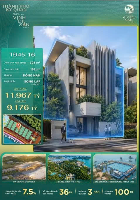 TĐ45-16 VINHOMES GLOBAL GATES HẠ LONG