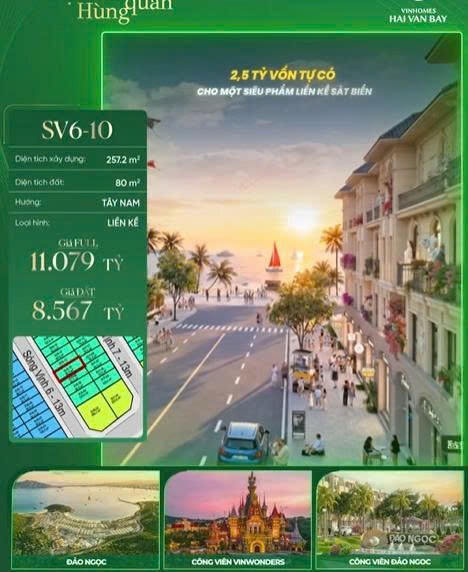 SV6-10 - SIÊU PHẨM LIỀN KỀ SÁT BIỂN - GIÁ CỰC KỲ HẤP DẪN