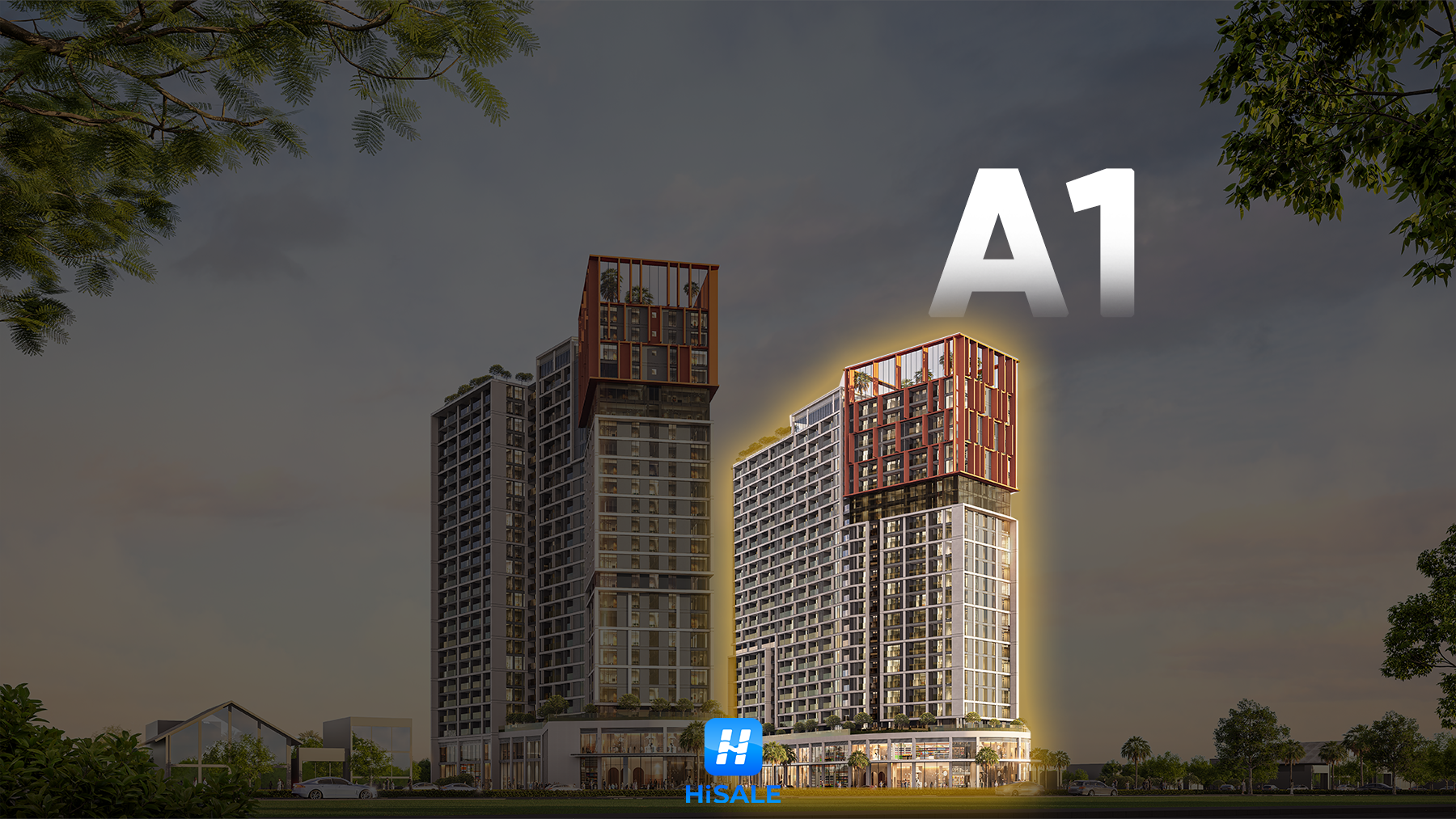 Mặt bằng TÒA A1 - TÒA A1
