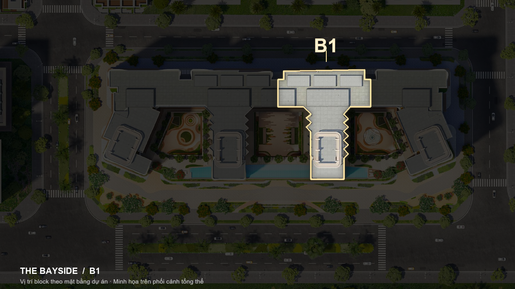 Mặt bằng BLOCK B1 - BLOCK B1