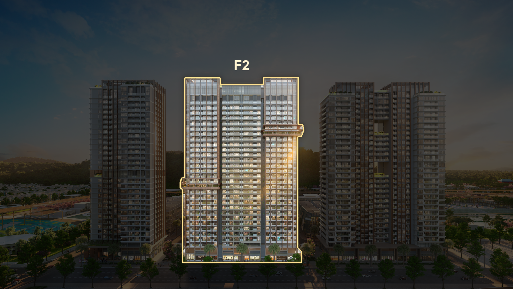 Mặt bằng F2_SUN FESTO TOWN - SUN FESTO TOWN