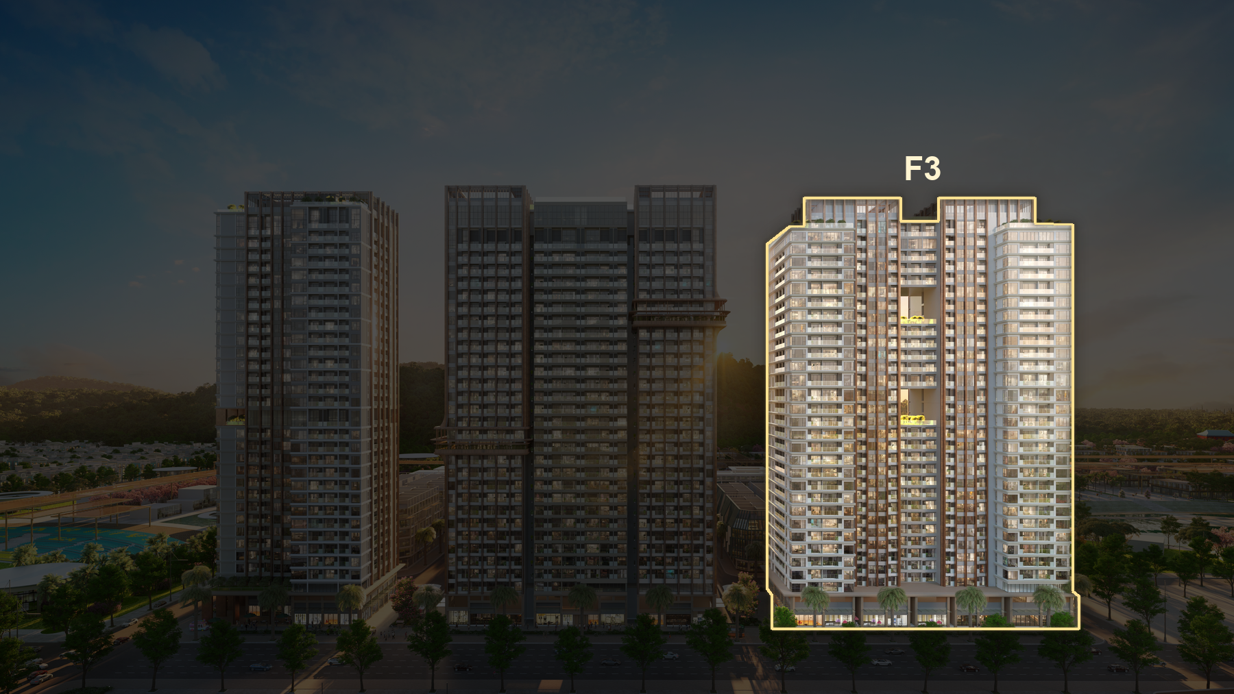 Mặt bằng F3_SUN FESTO TOWN - SUN FESTO TOWN