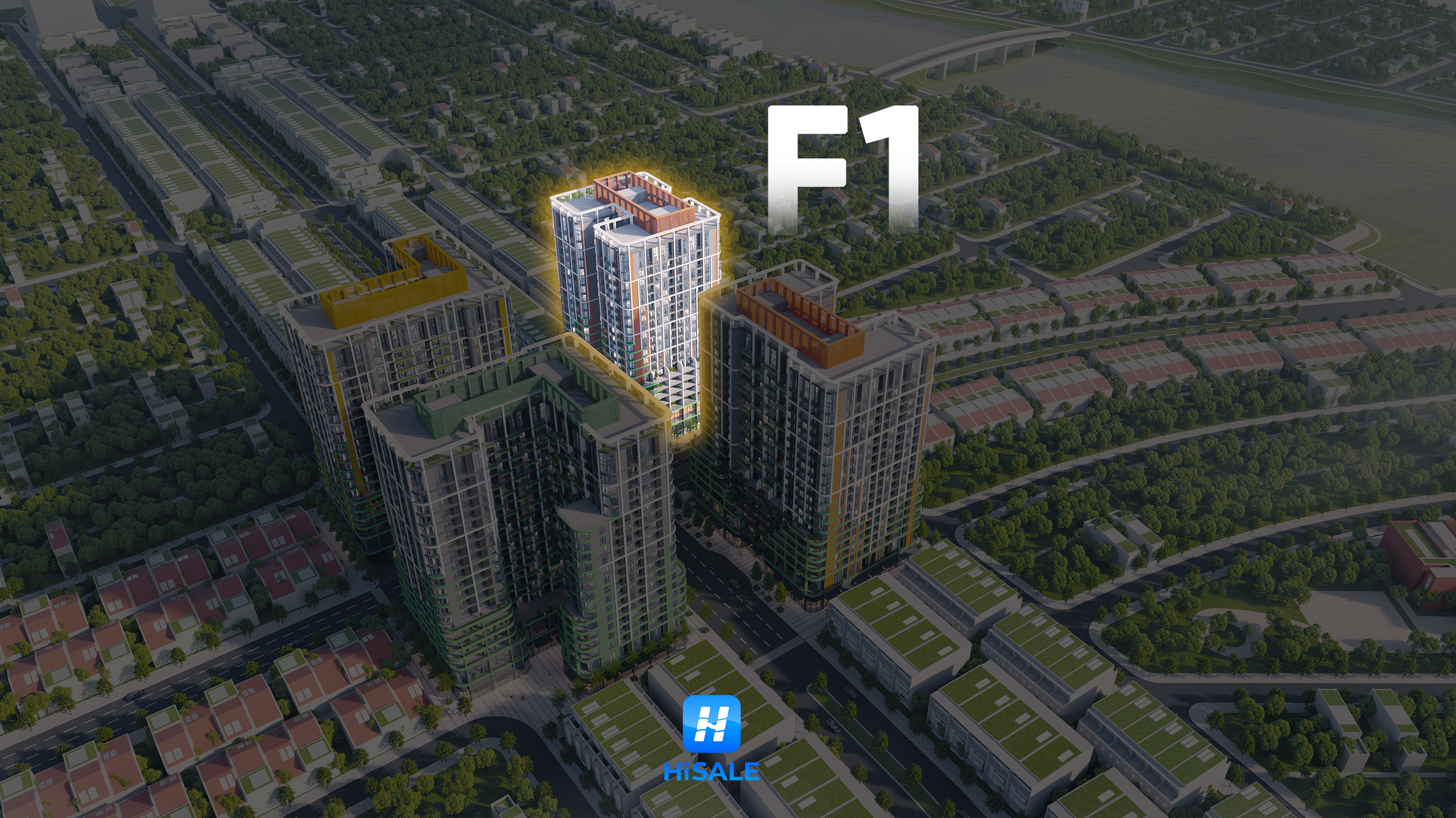 Mặt bằng TÒA F1 - TÒA F1