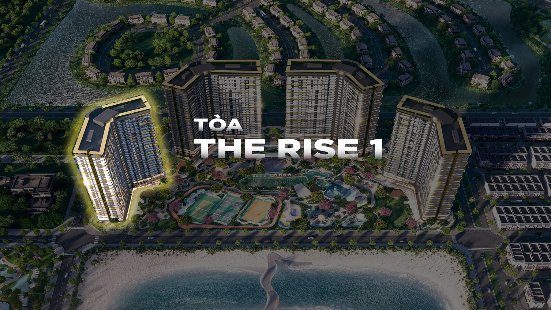 Mặt bằng THE RISE 1 - LUMIÈRE OCEAN CREST