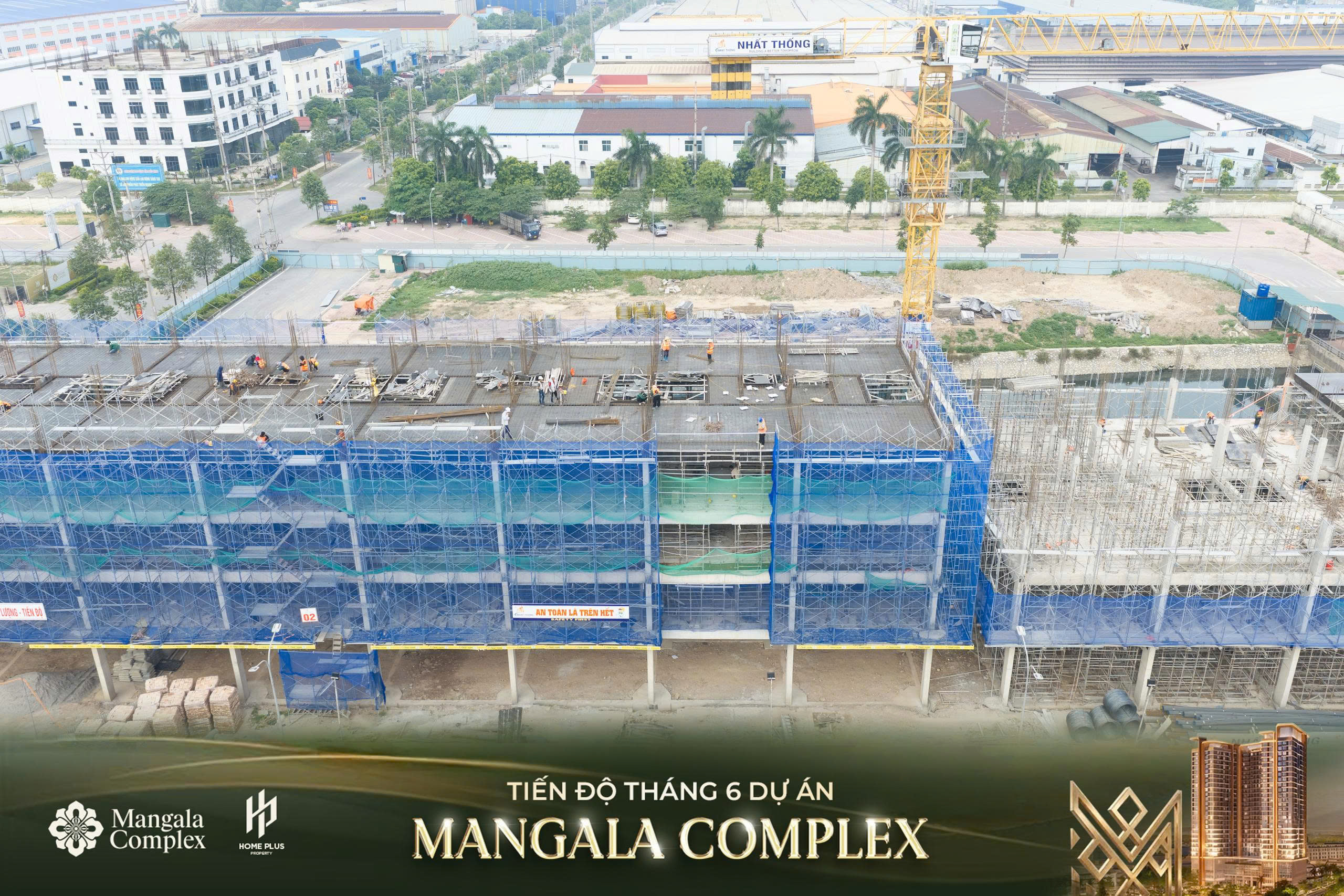 TIẾN ĐỘ THI CÔNG THÁNG 6