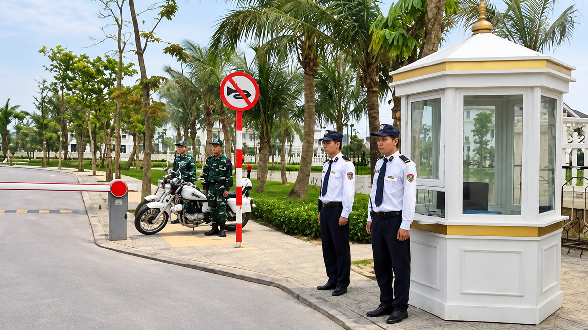 Trạm kiểm soát an ninh - ảnh 2