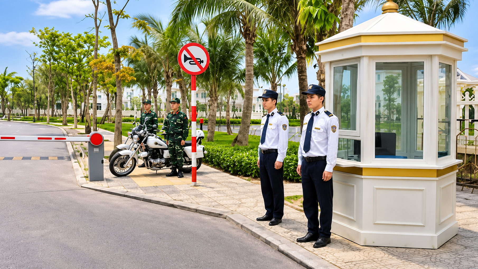 Trạm kiểm soát đa lớp khép kín - ảnh 3