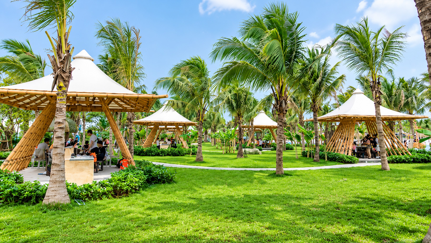 Đảo BBQ VIP bên bờ hồ