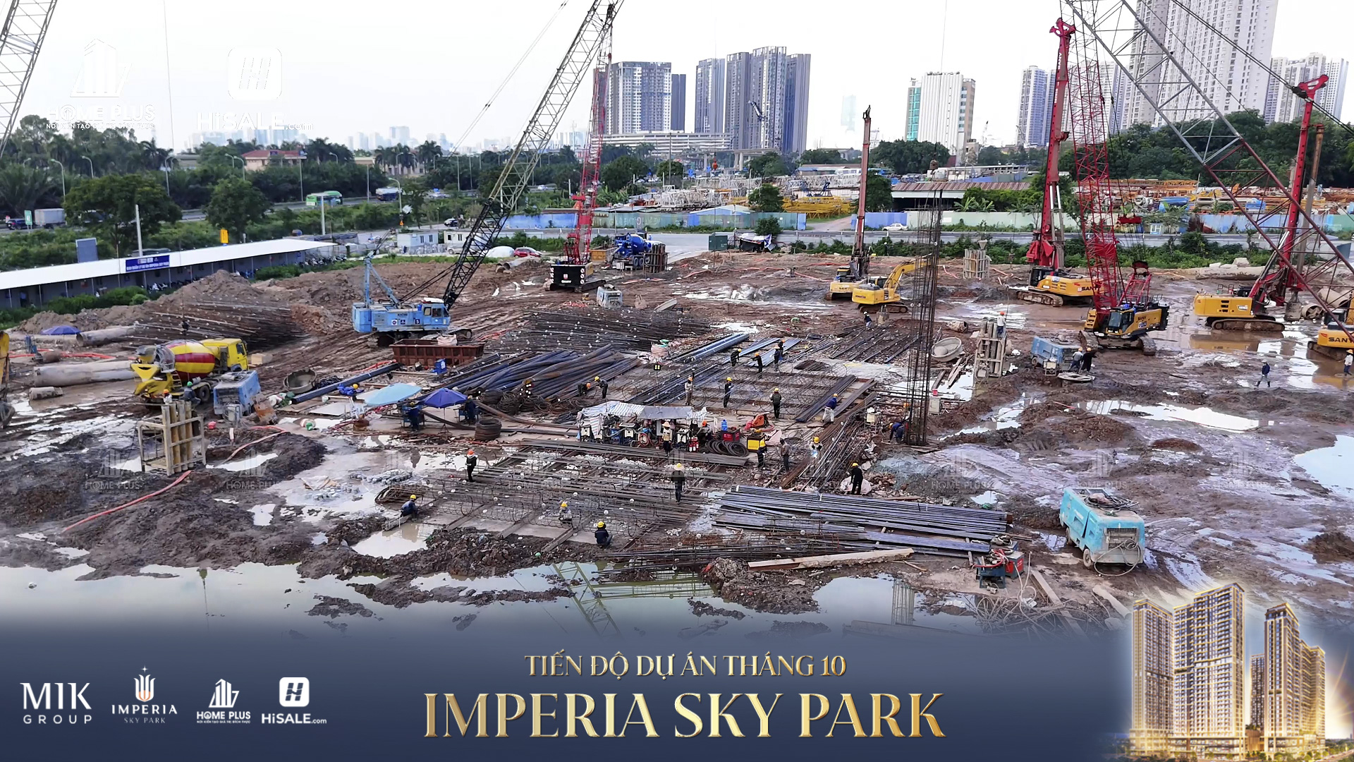 TIẾN ĐỘ T10 IMPERIA SKY PARK