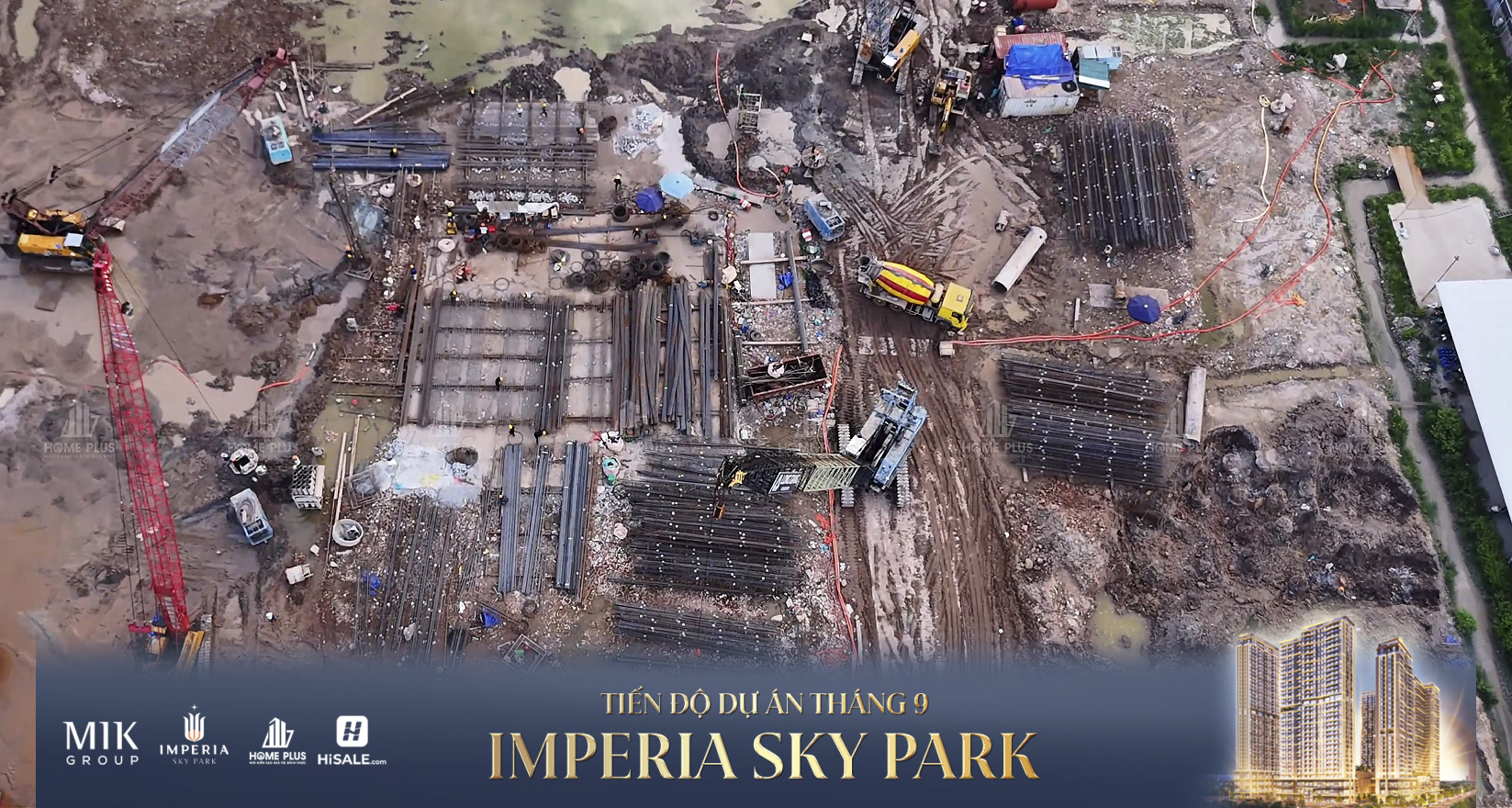 TIẾN ĐỘ T9 IMPERIA SKY PARK