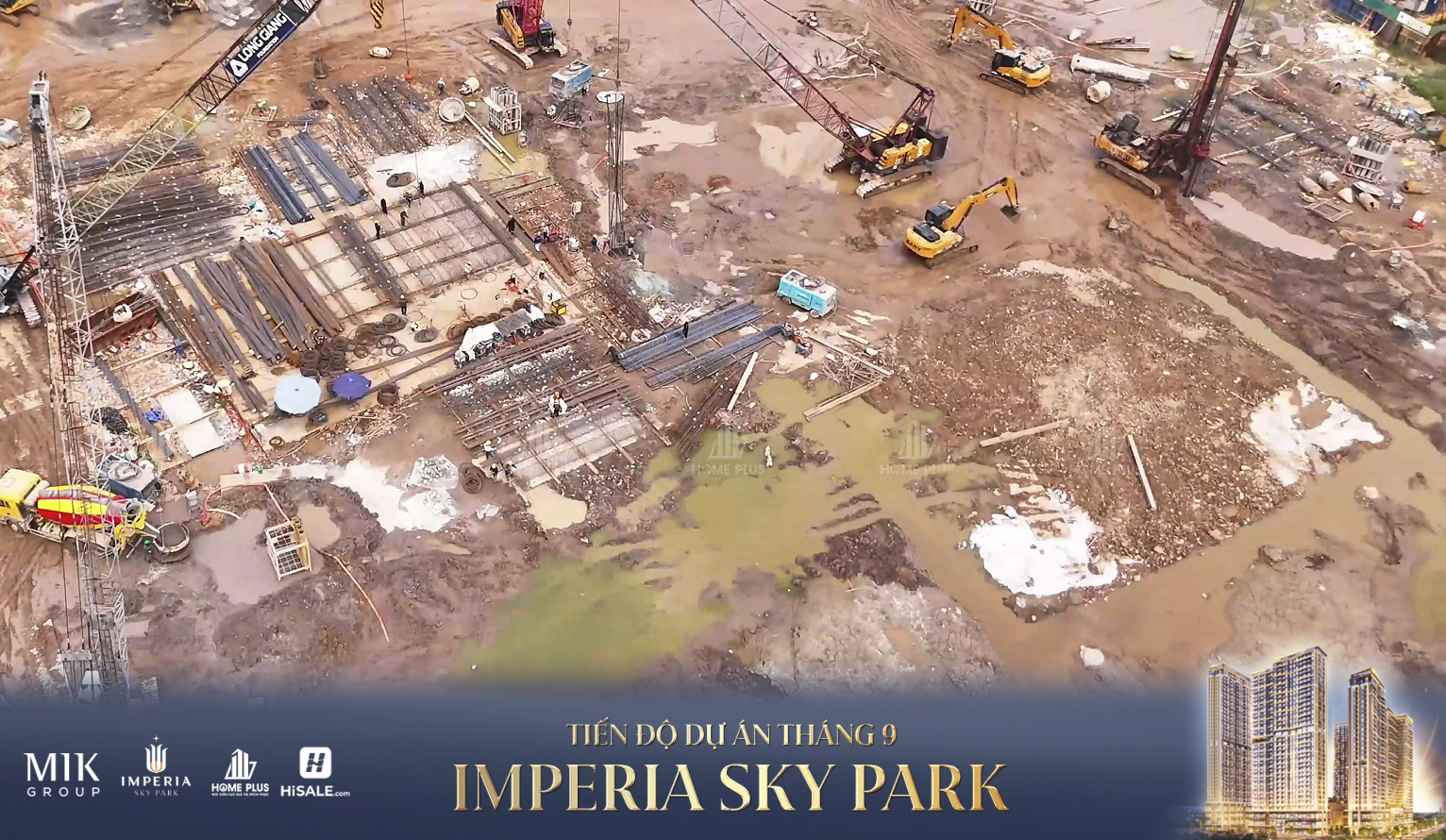 TIẾN ĐỘ T9 IMPERIA SKY PARK