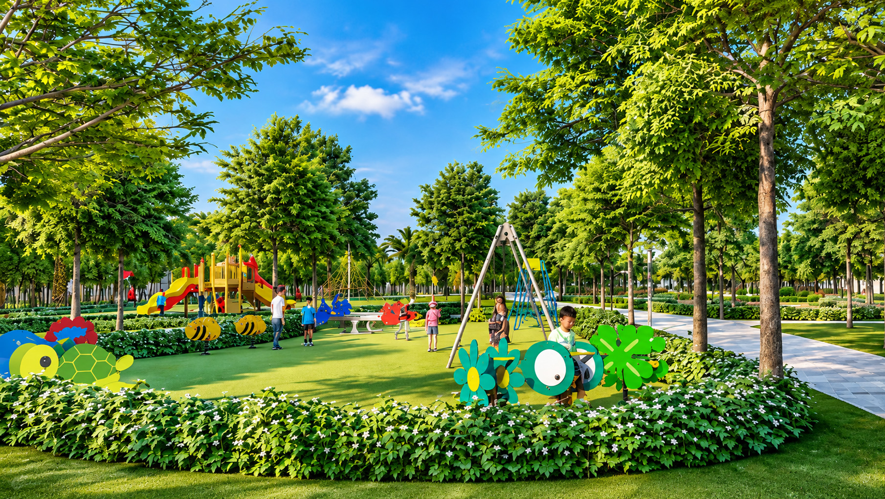 Công viên trung tâm Empire Park - ảnh 2
