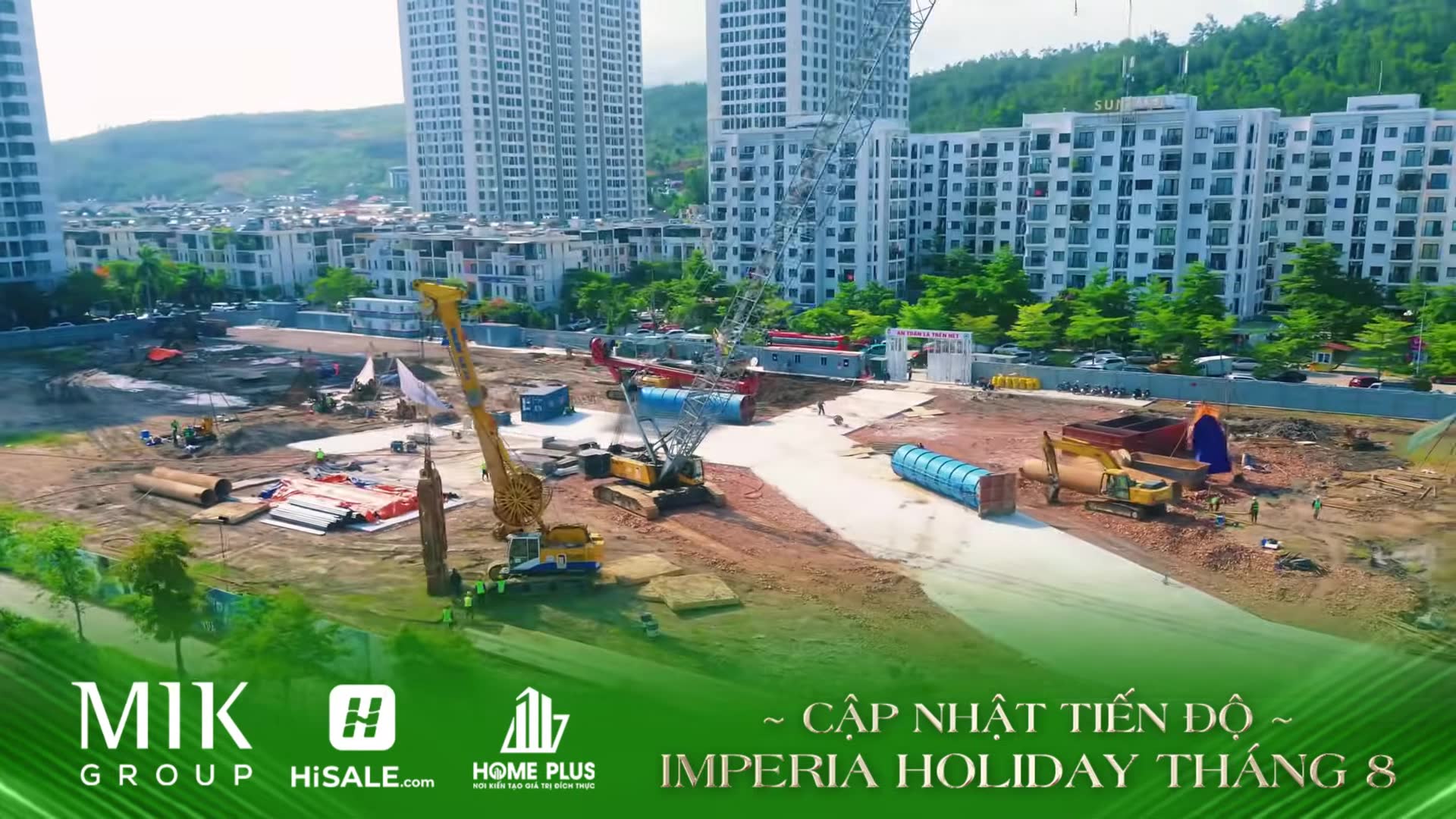 Tiến độ dự án tháng 8