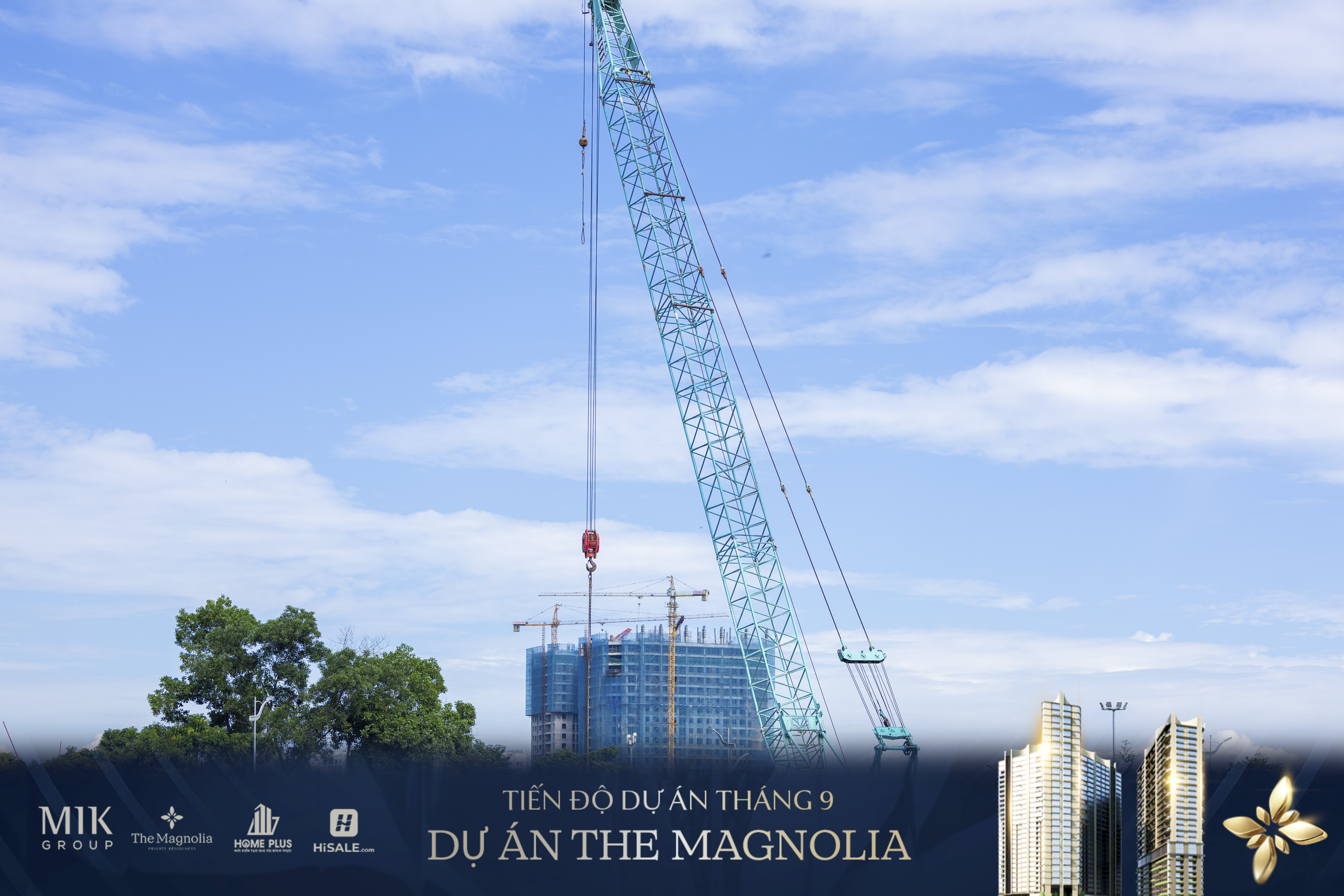 CẬP NHẬT TIẾN ĐỘ T9 THE MAGNOLIA