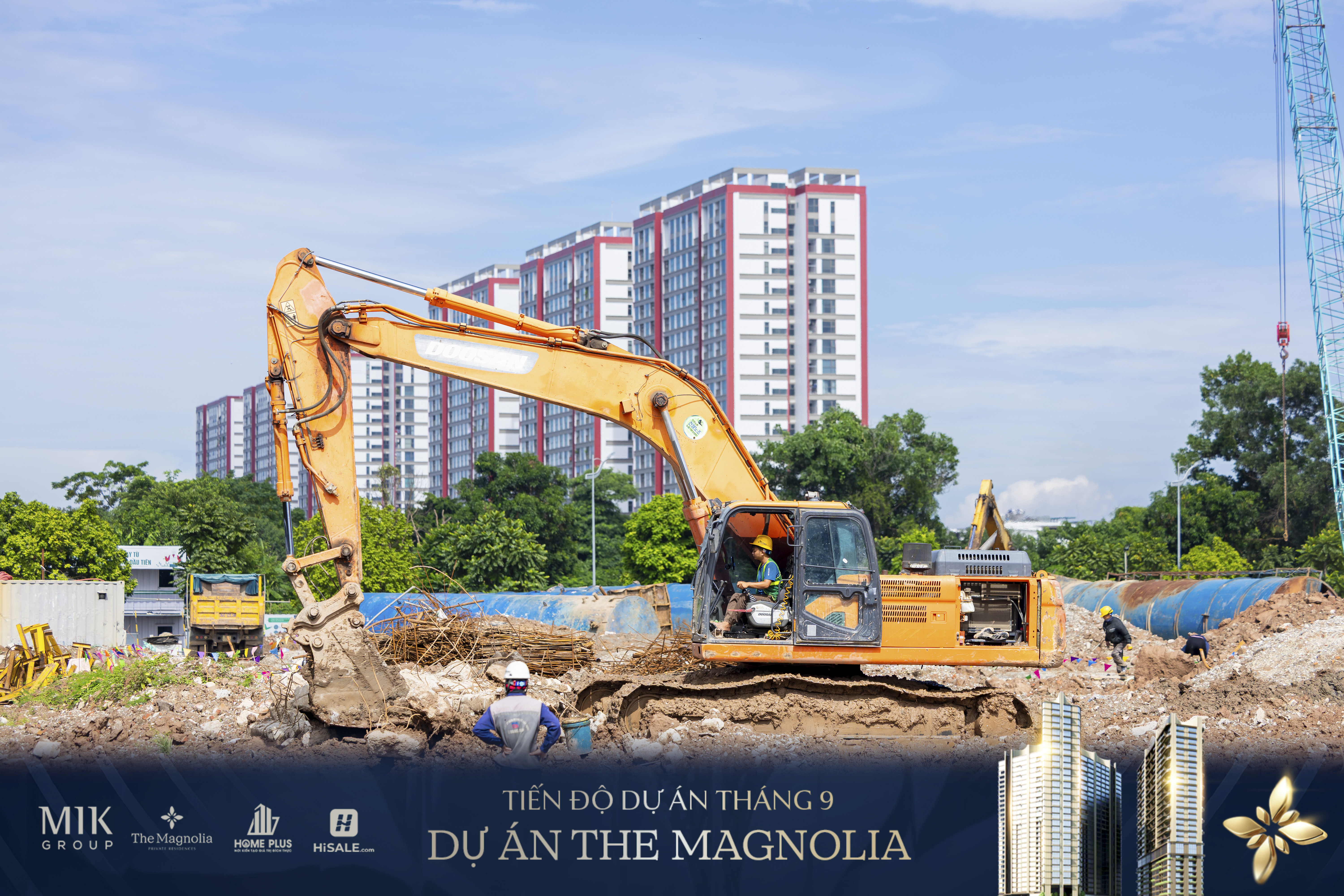 CẬP NHẬT TIẾN ĐỘ T9 THE MAGNOLIA