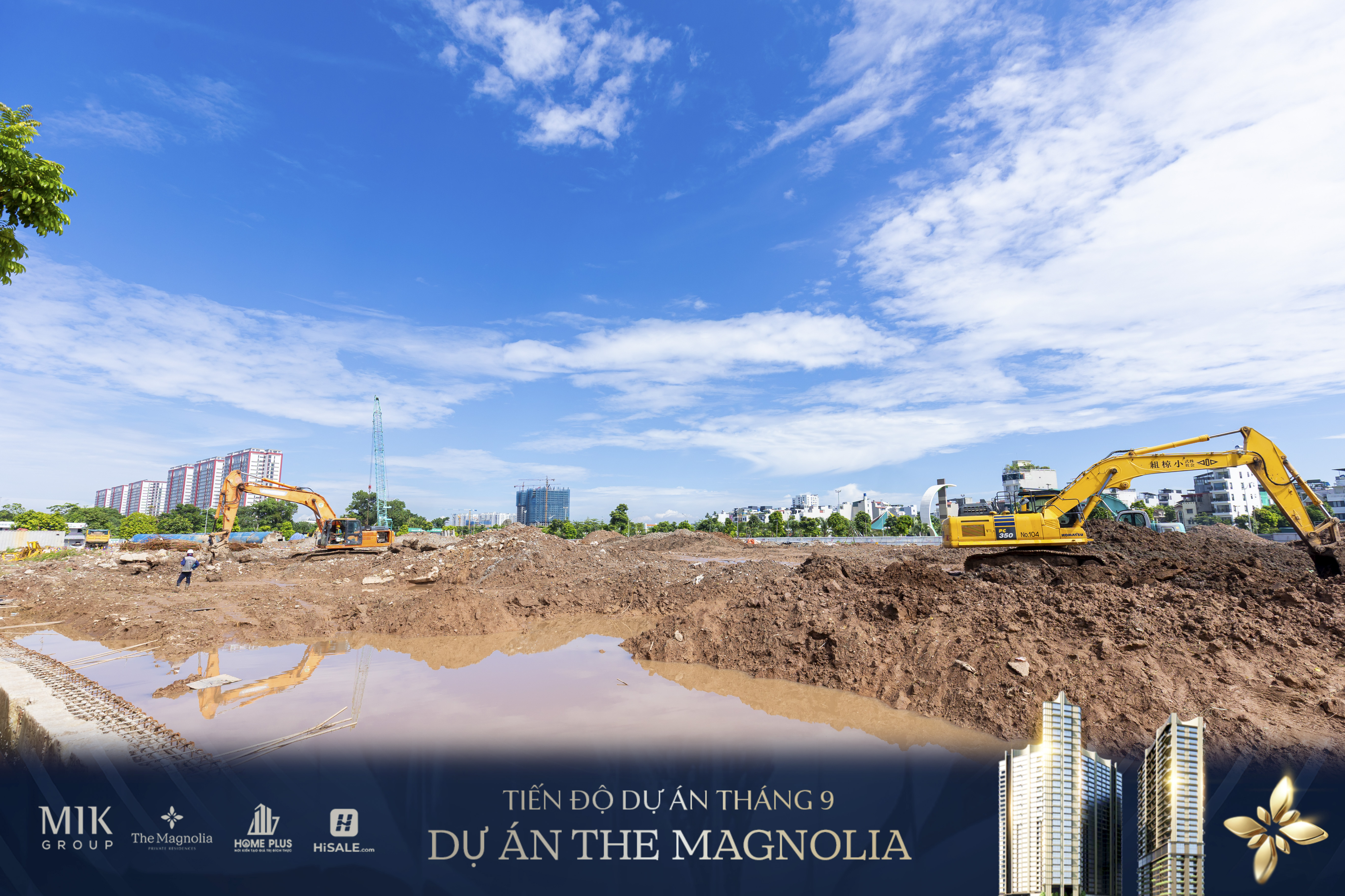 CẬP NHẬT TIẾN ĐỘ T9 THE MAGNOLIA