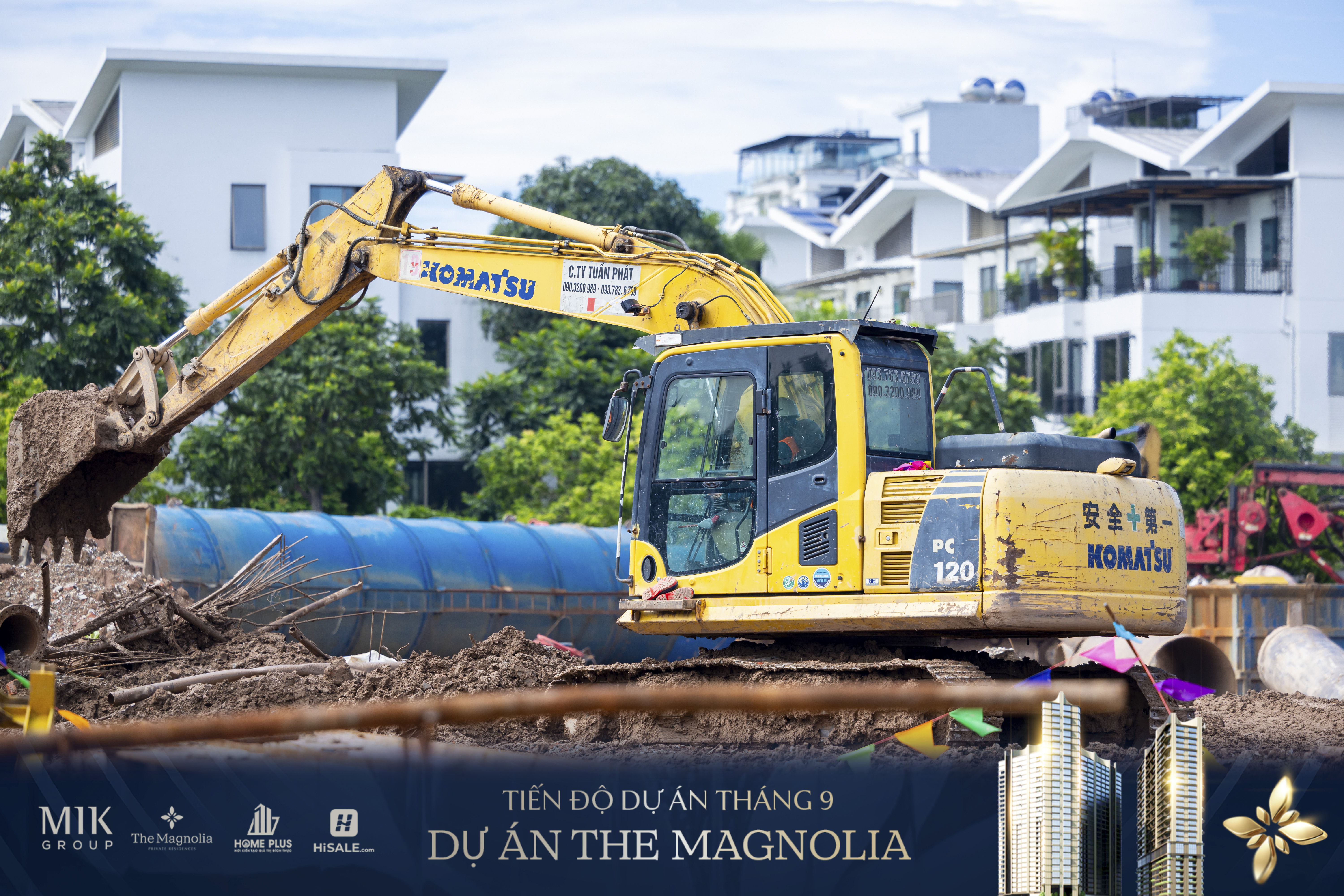 CẬP NHẬT TIẾN ĐỘ T9 THE MAGNOLIA