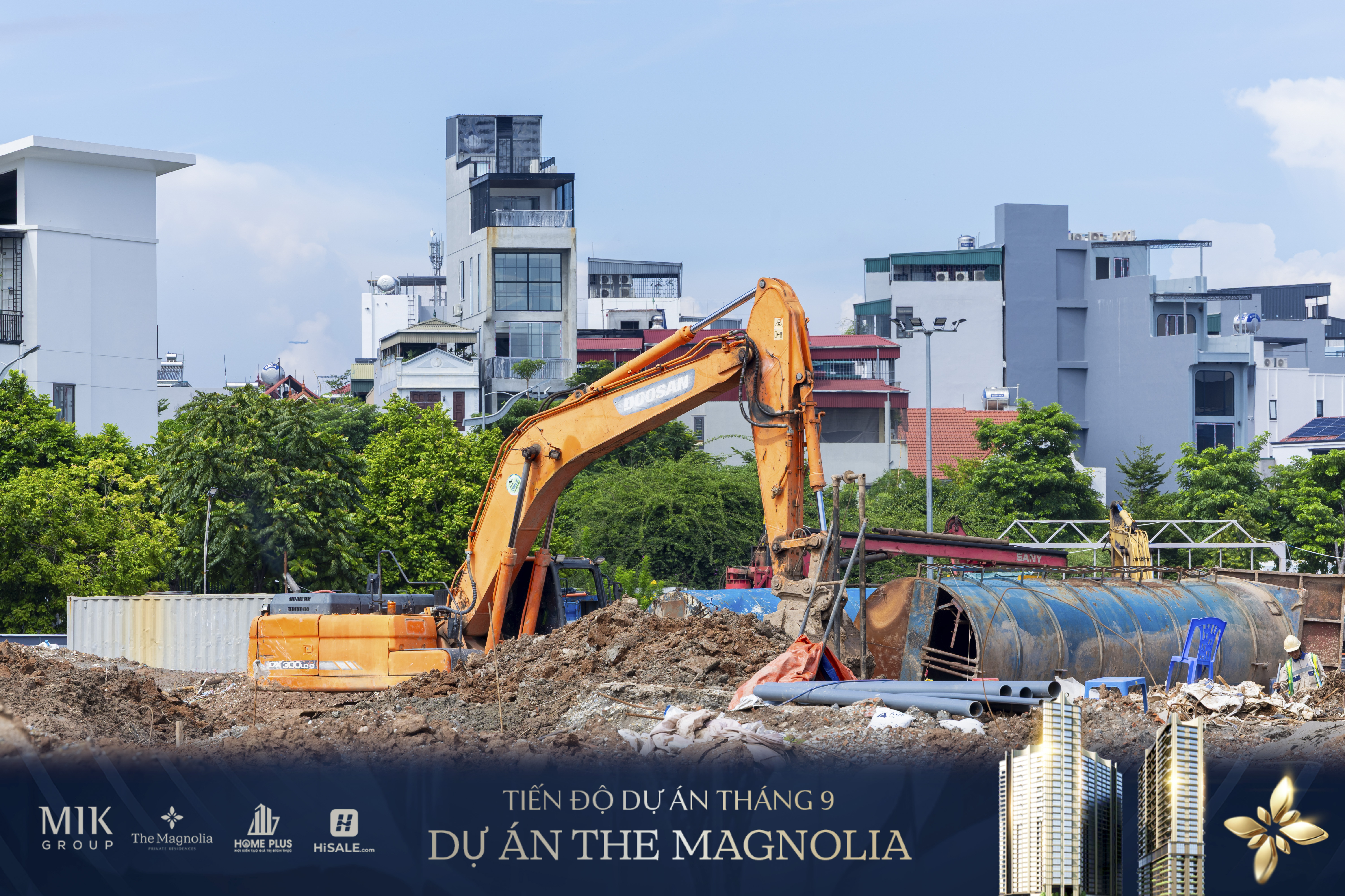 CẬP NHẬT TIẾN ĐỘ T9 THE MAGNOLIA