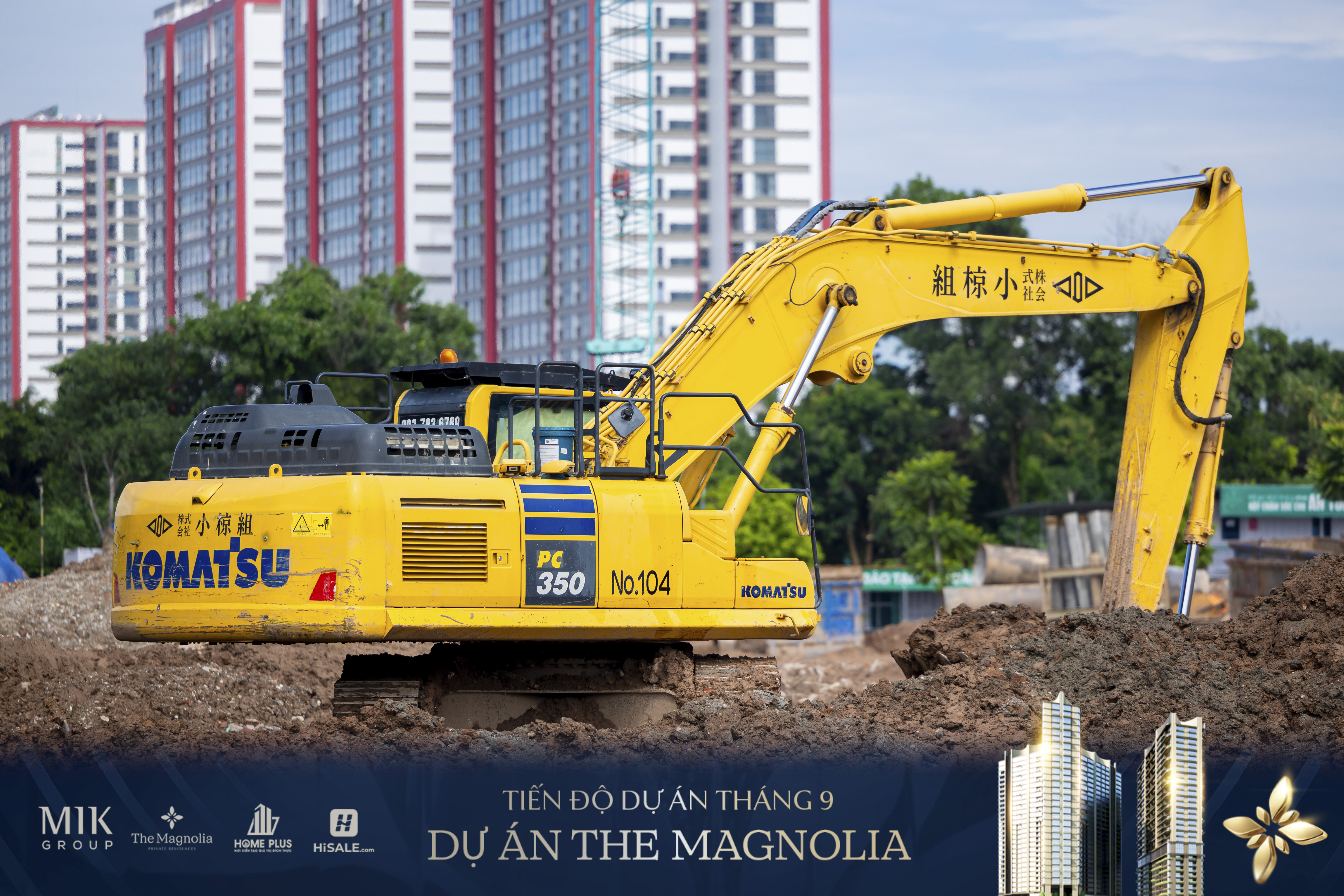CẬP NHẬT TIẾN ĐỘ T9 THE MAGNOLIA