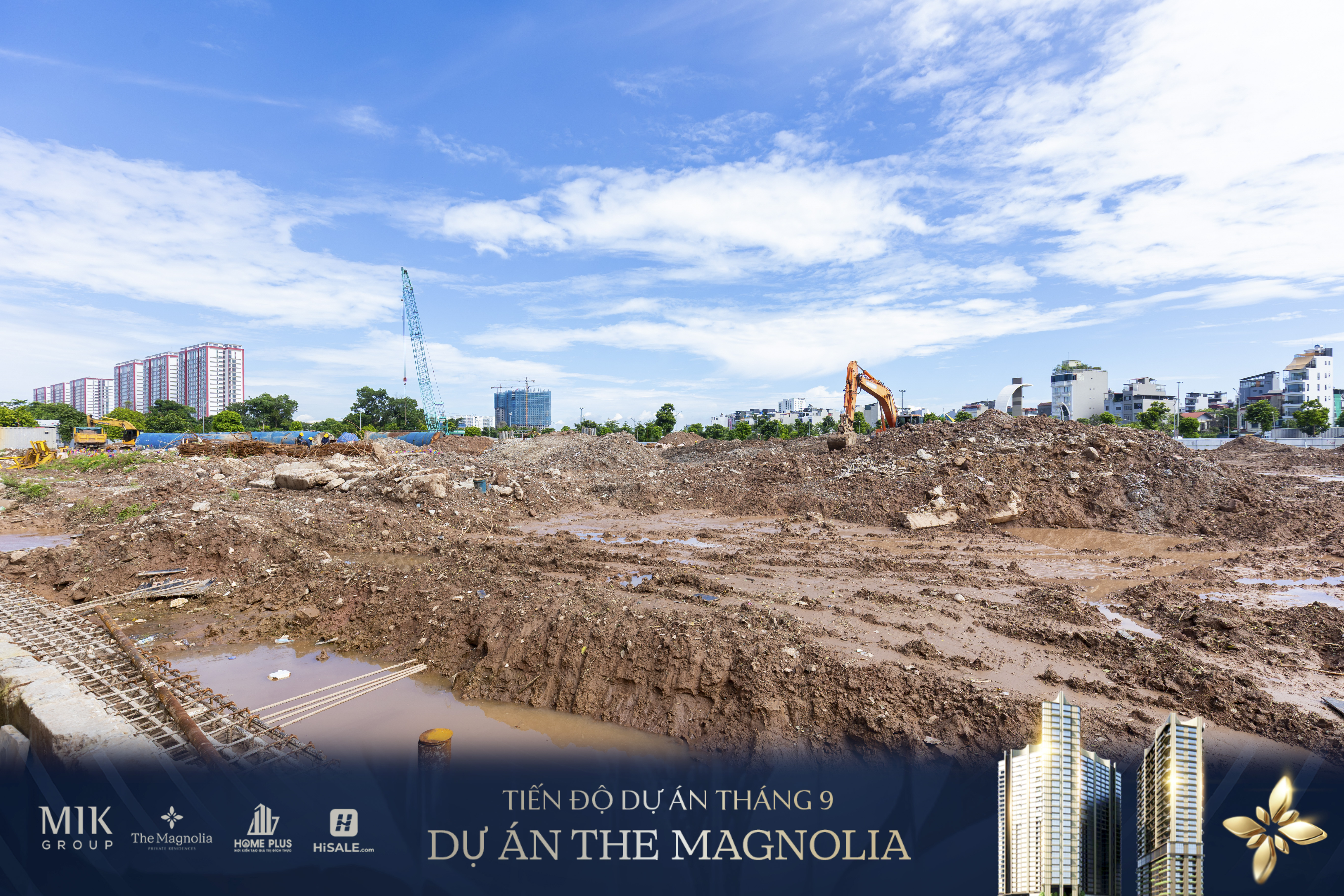 CẬP NHẬT TIẾN ĐỘ T9 THE MAGNOLIA