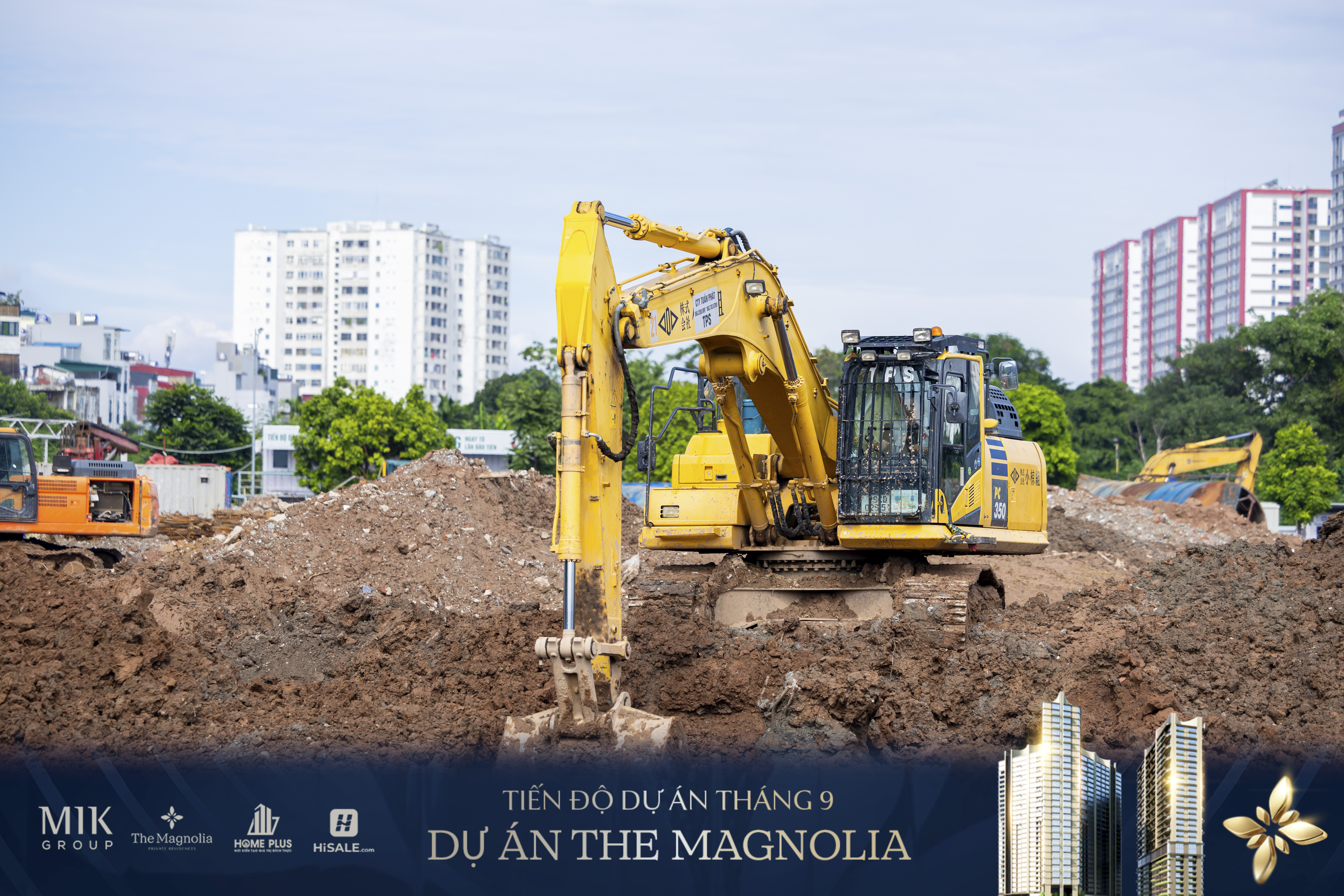 CẬP NHẬT TIẾN ĐỘ T9 THE MAGNOLIA
