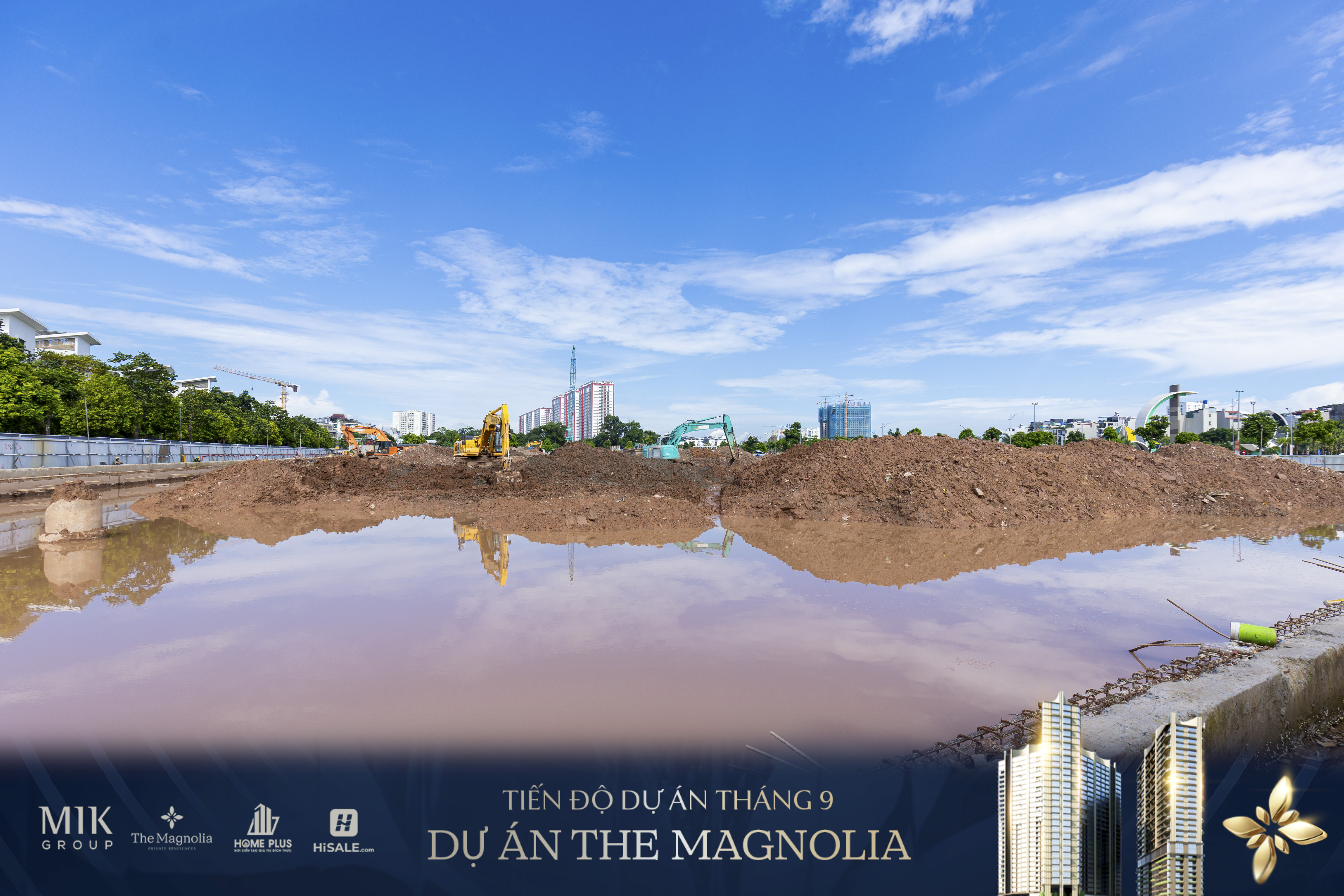 CẬP NHẬT TIẾN ĐỘ T9 THE MAGNOLIA