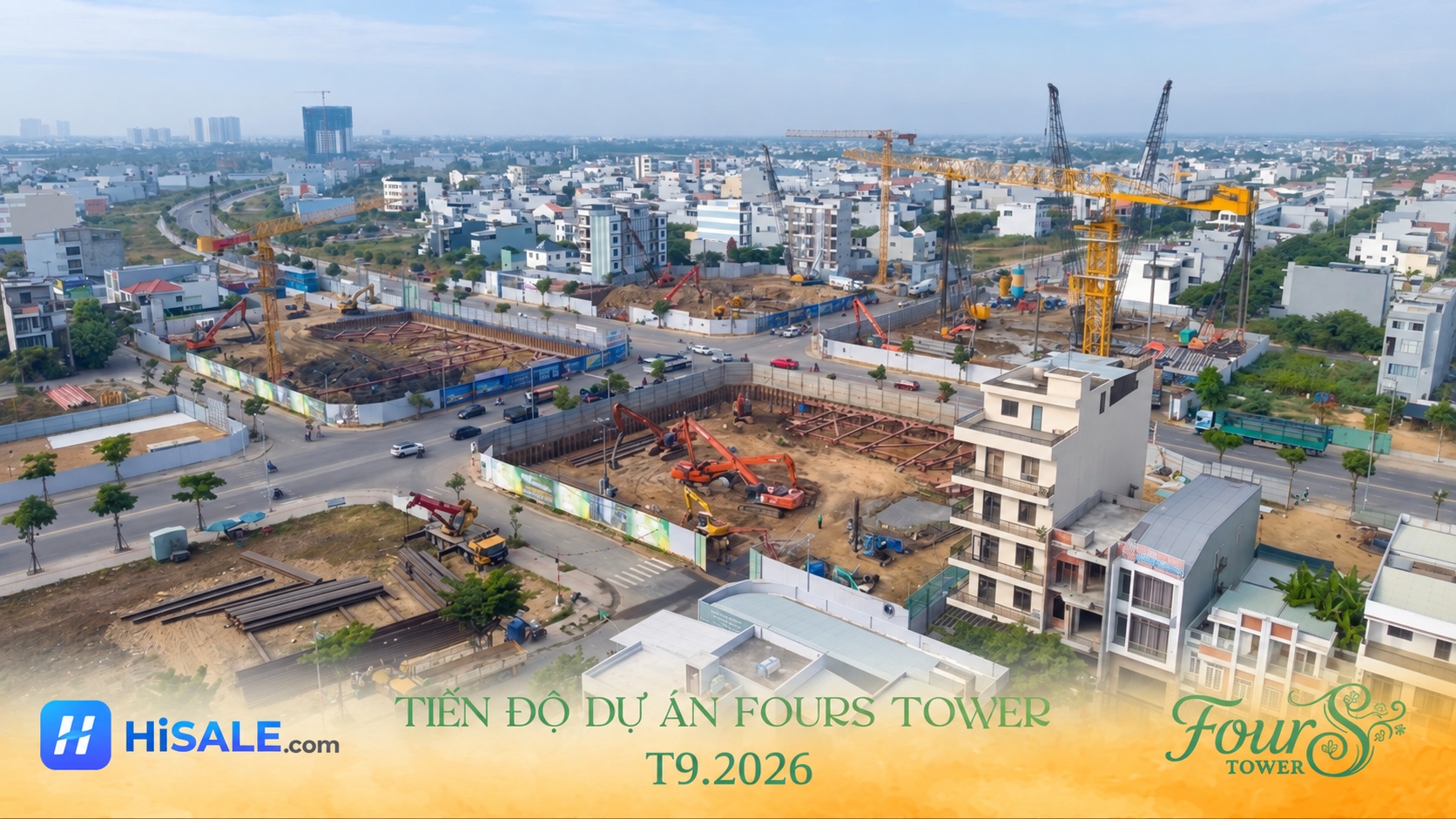 TIẾN ĐỘ DỰ ÁN FOURS TOWER T9/2026
