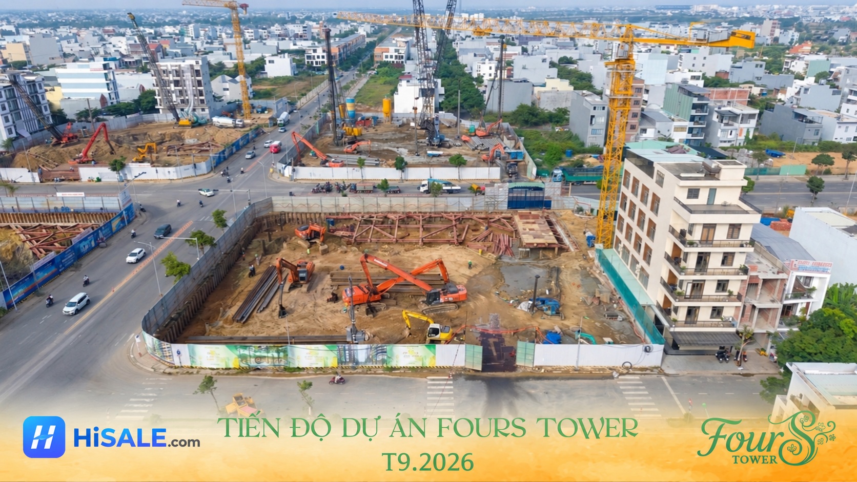 TIẾN ĐỘ DỰ ÁN FOURS TOWER T9/2026