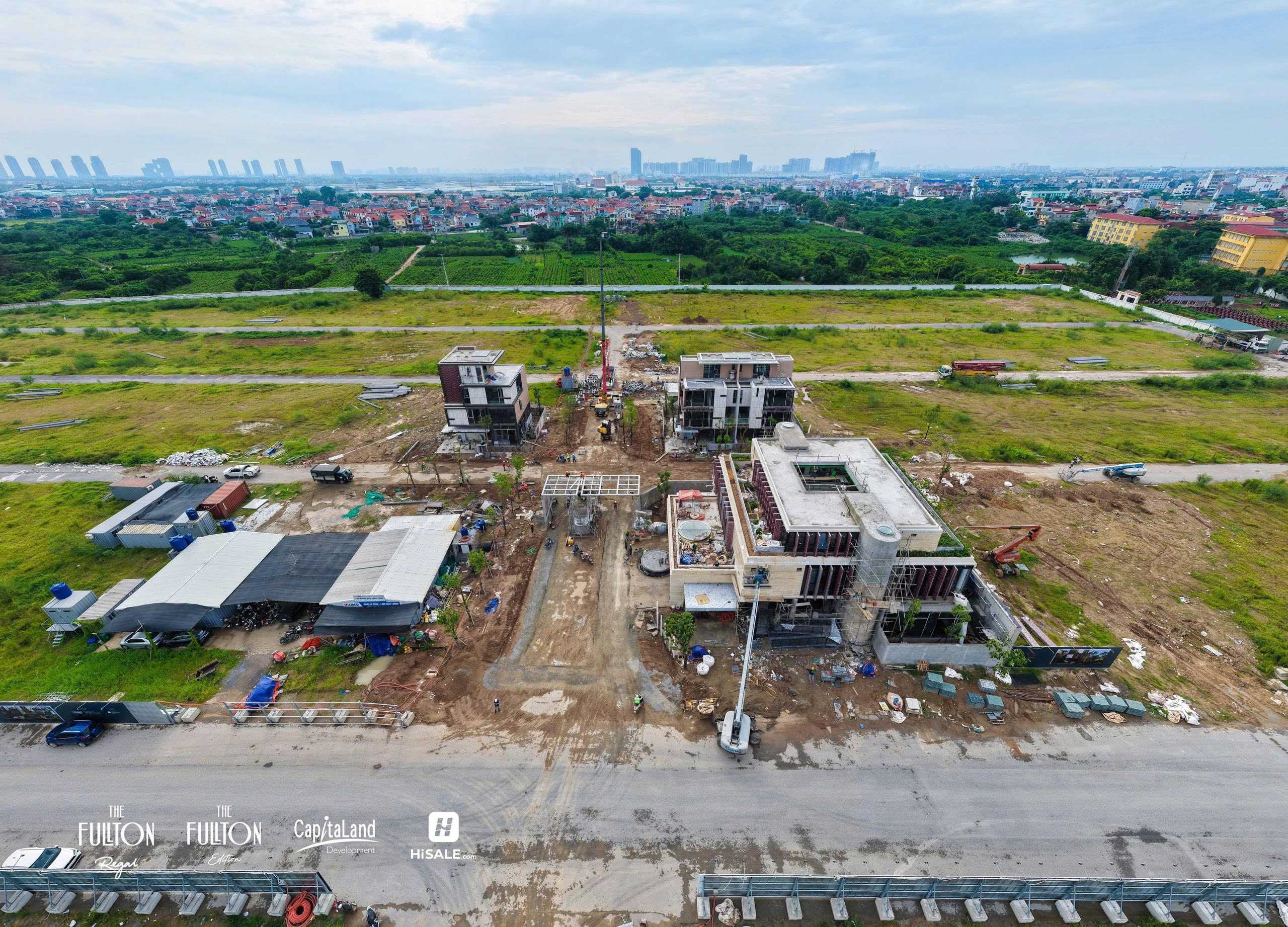 Tiến độ Phân Khu The Fullton Editon Tháng 8