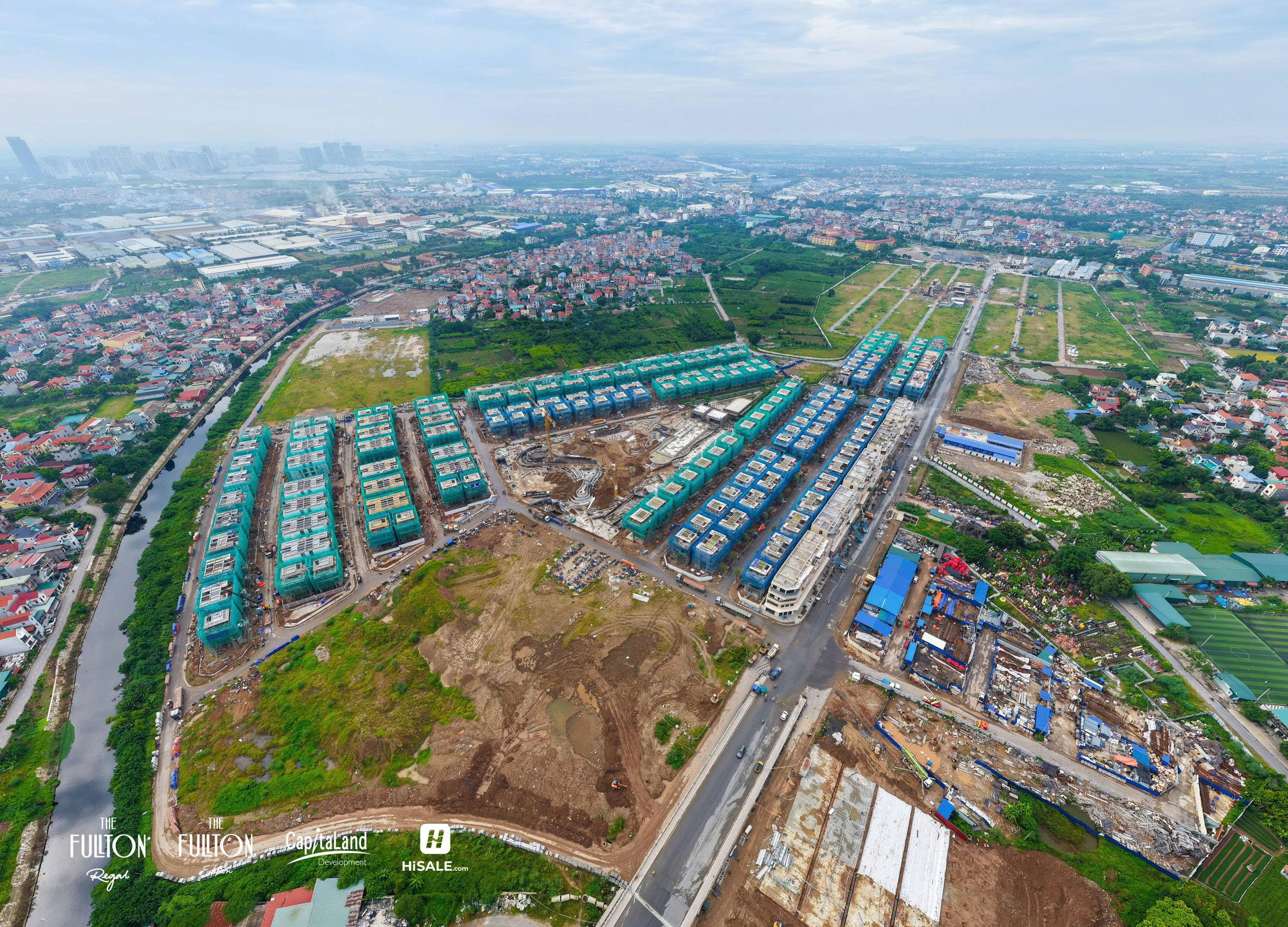 Tiến độ Phân Khu The Fullton Editon Tháng 8