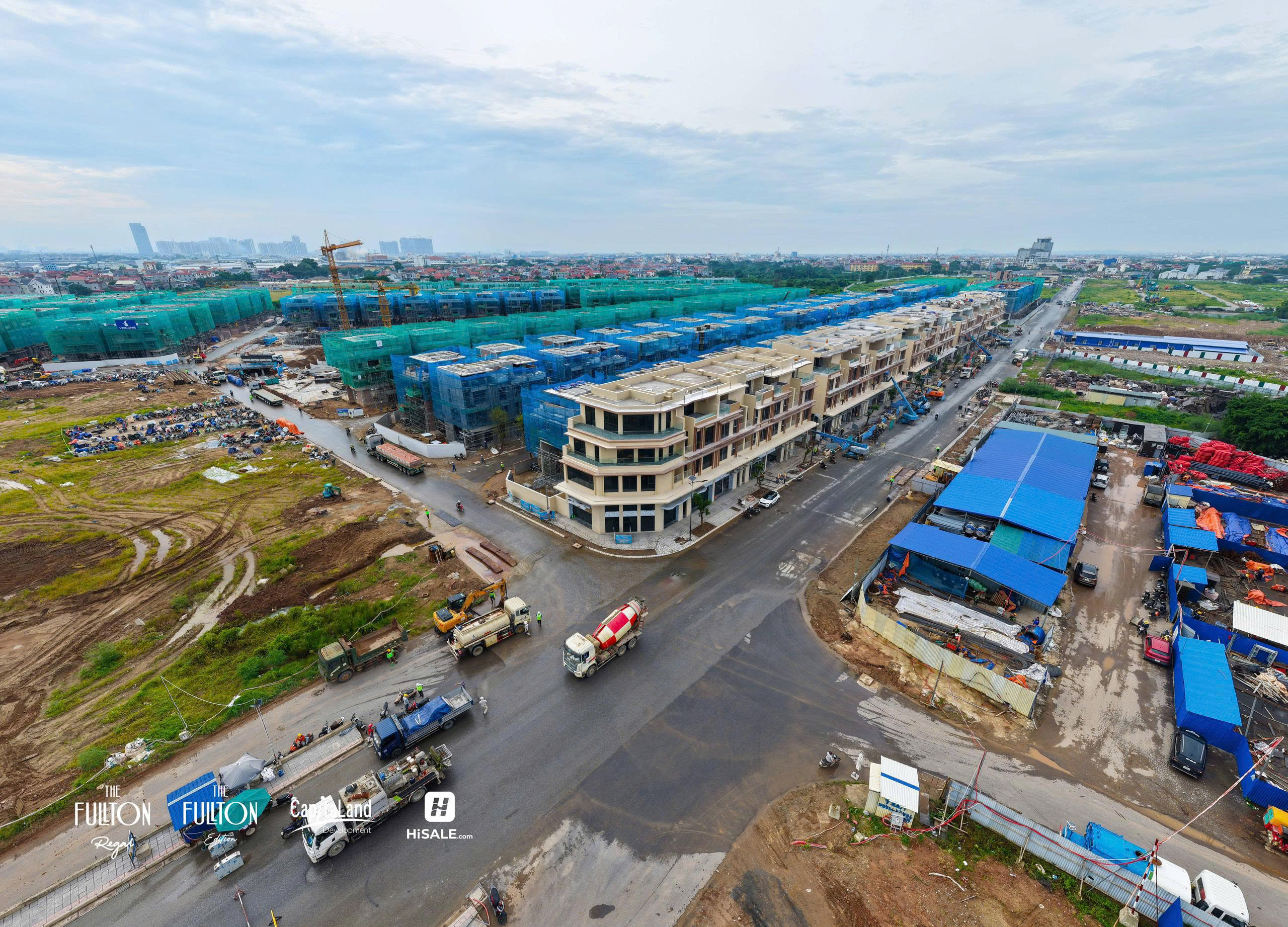 Tiến độ Phân Khu The Fullton Editon Tháng 8
