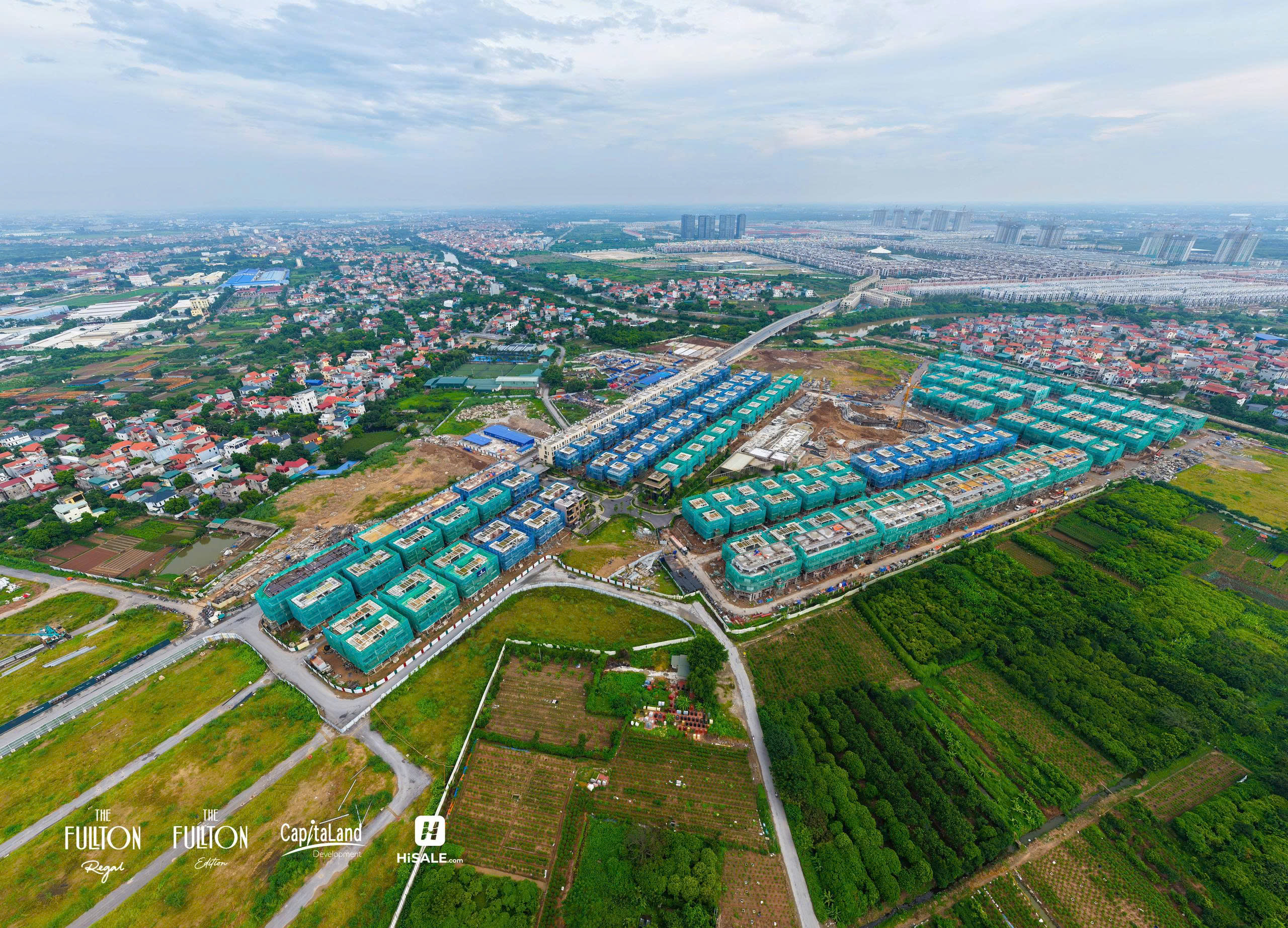 Tiến độ Phân Khu The Fullton Editon Tháng 8