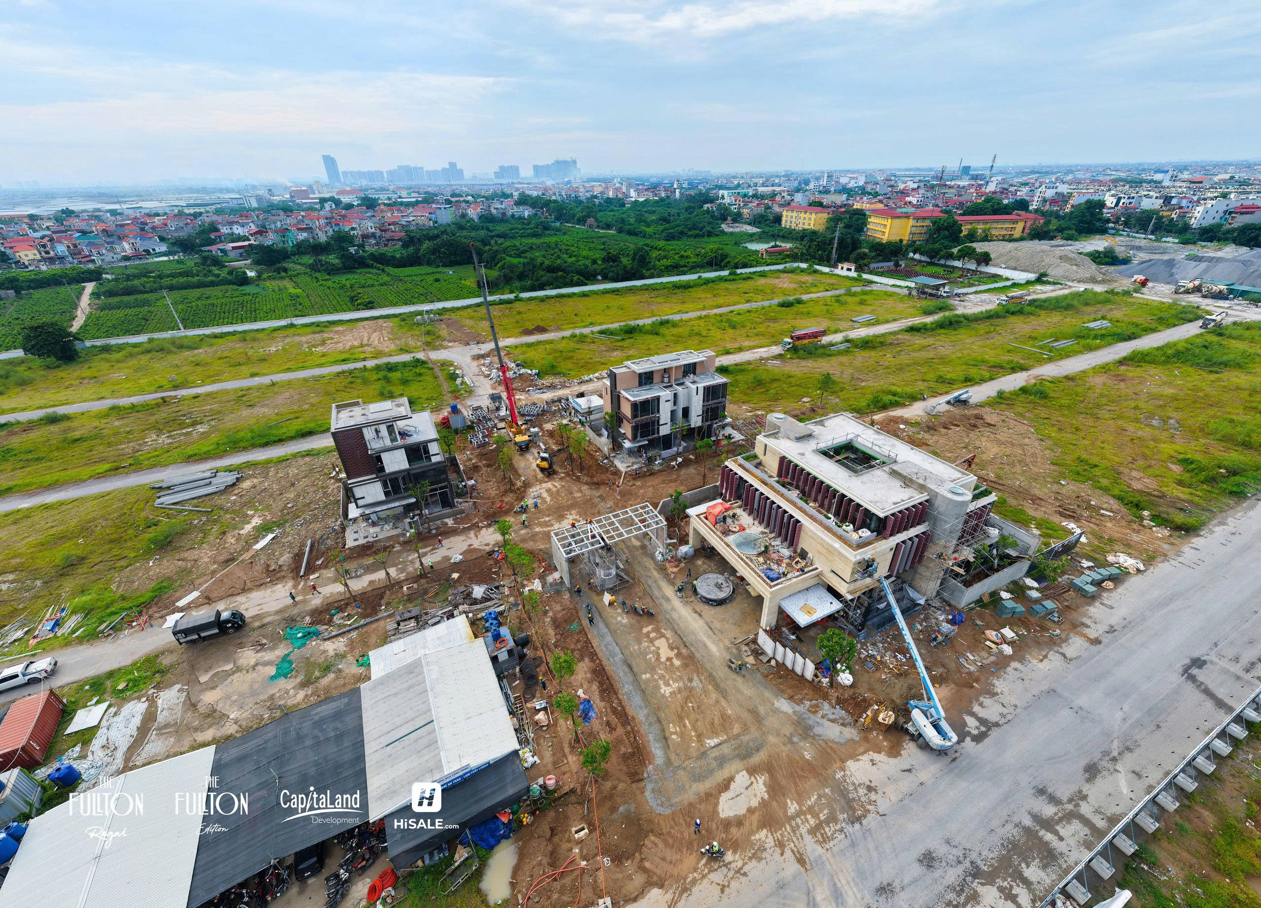 Tiến độ Phân Khu The Fullton Editon Tháng 8