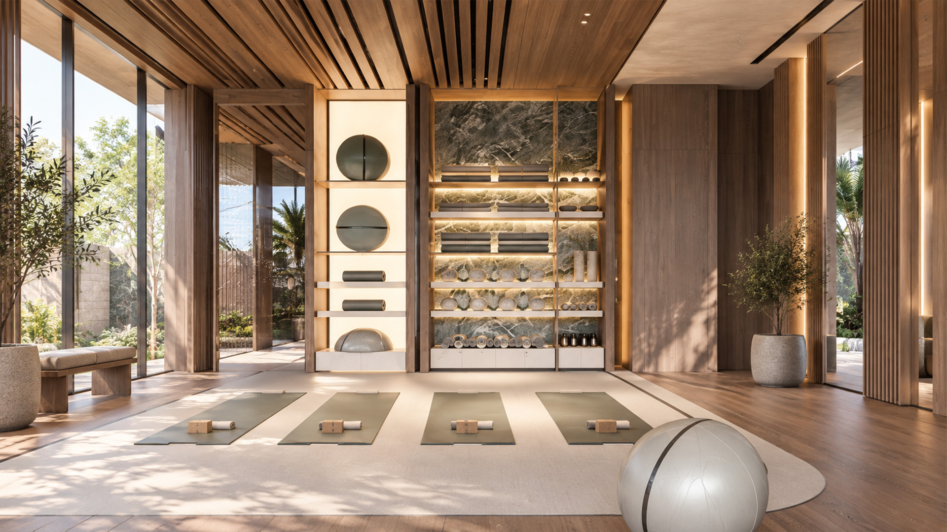 PHÒNG GYM & YOGA HIỆN ĐẠI