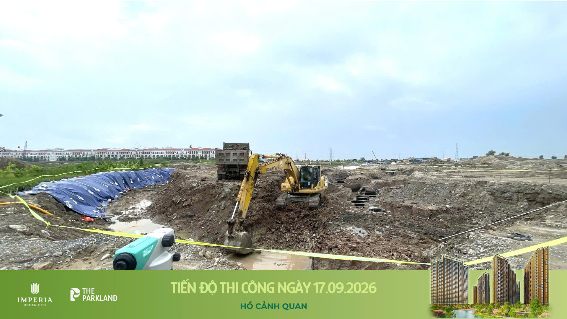 Công trường The Parkland 17/09/2026