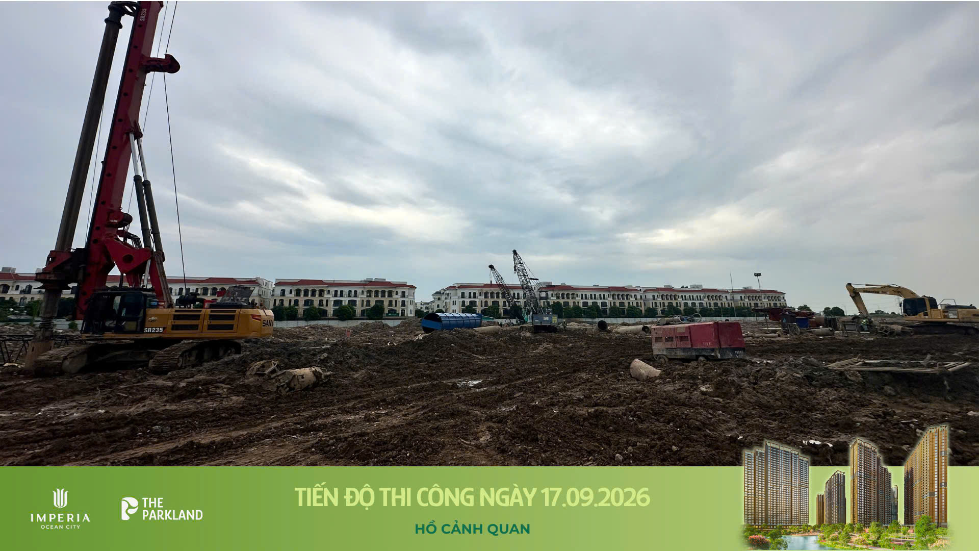 Công trường The Parkland 17/09/2026