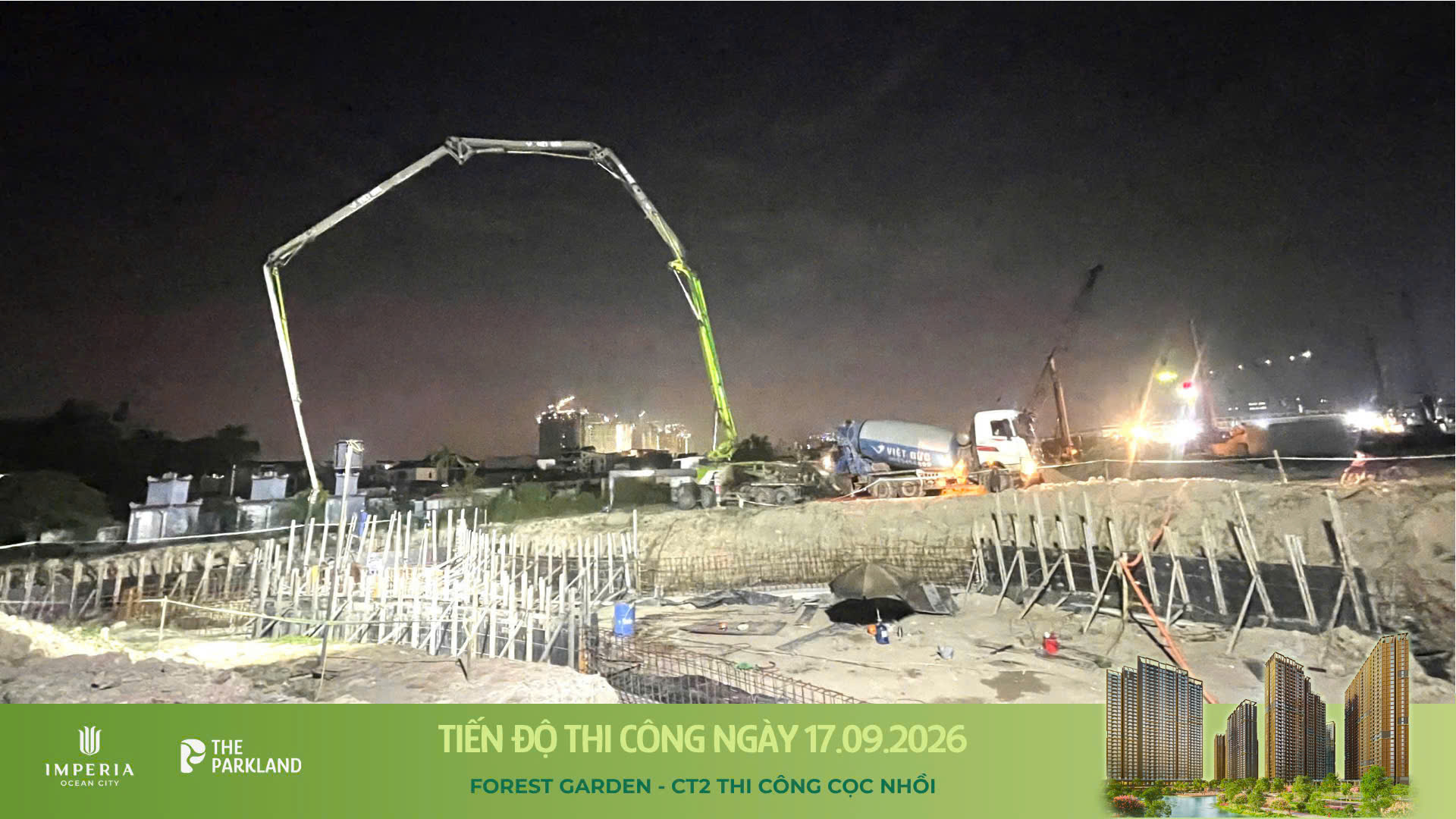 Công trường The Parkland 17/09/2026