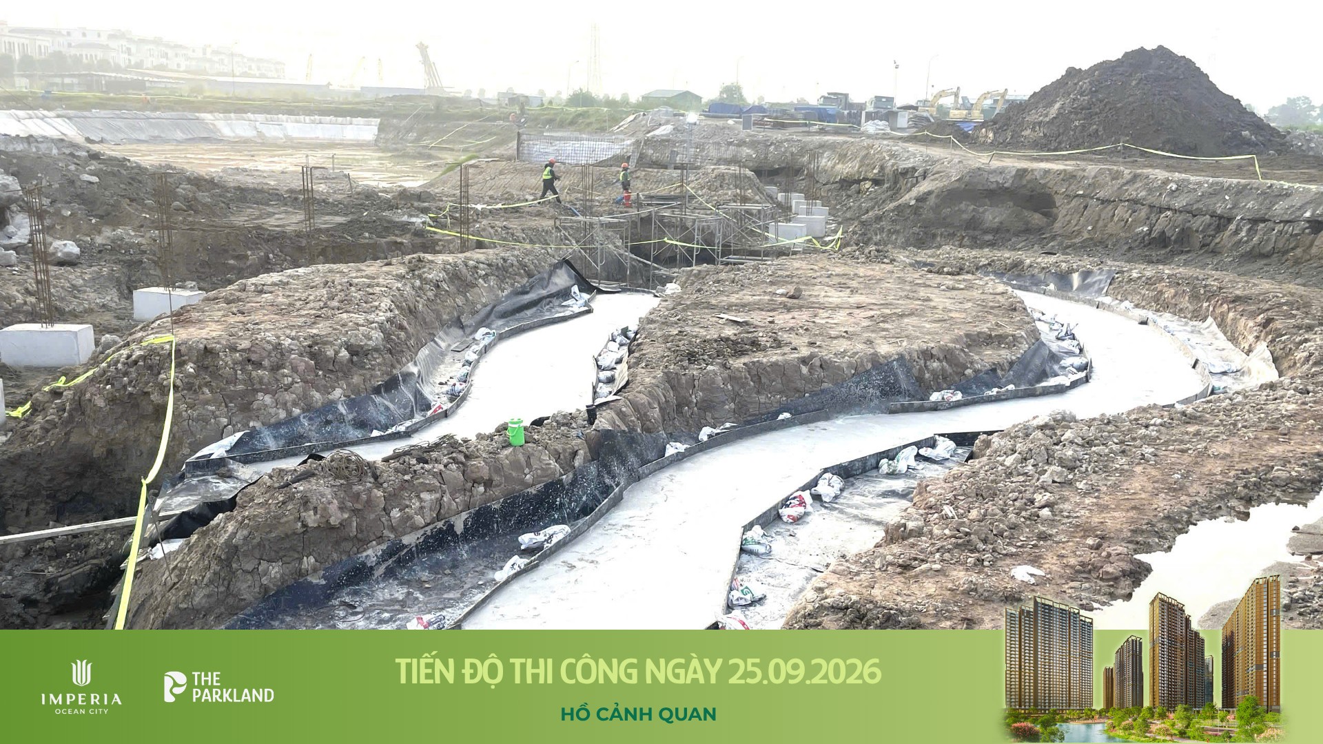 Công trường The Parkland 25/09/2026