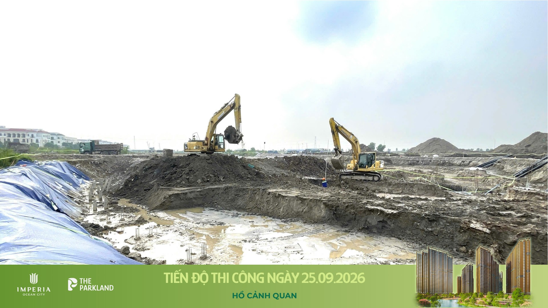 Công trường The Parkland 25/09/2026