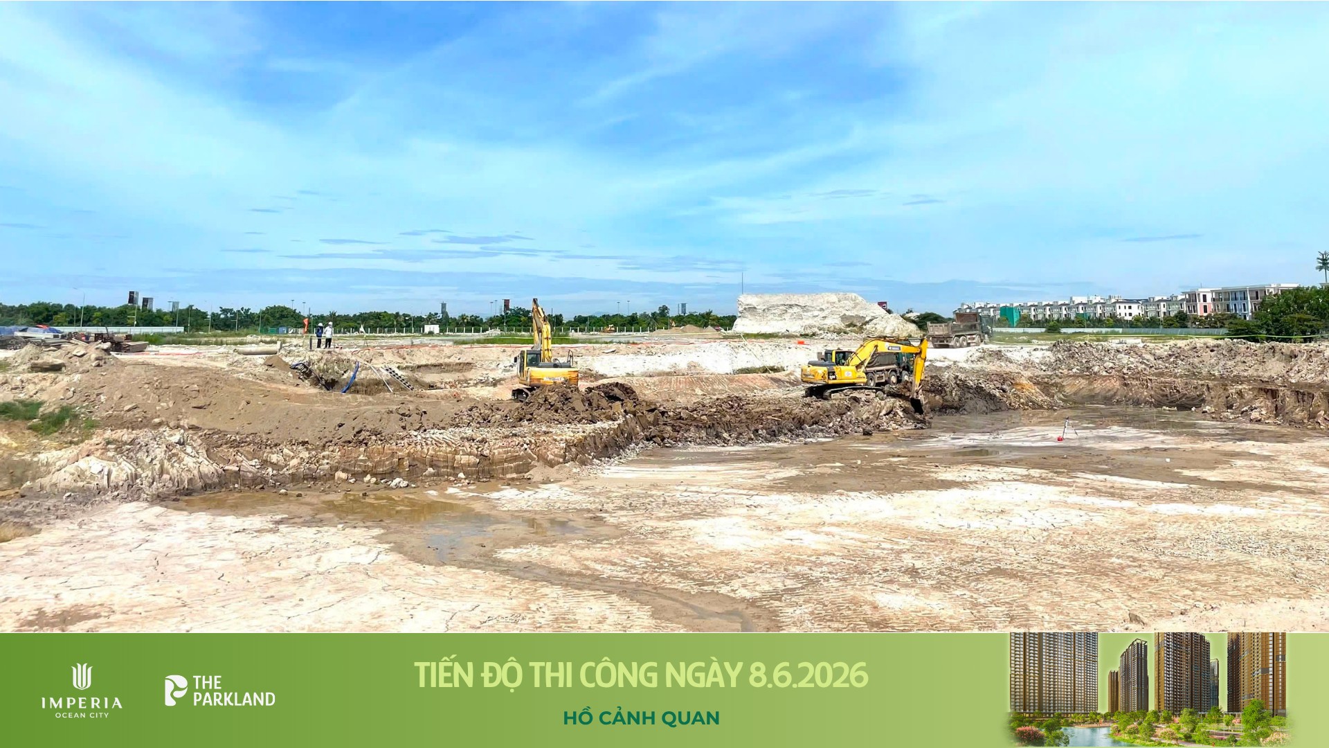 Công trường The ParkLand 8/6/2026